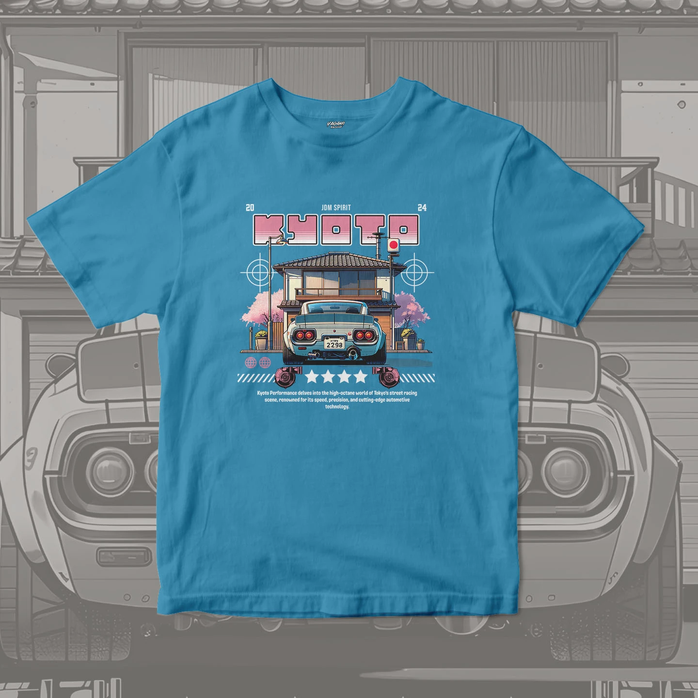 Kyoto Street Machine | Unisex Jersey Short Sleeve Tee - Image 16