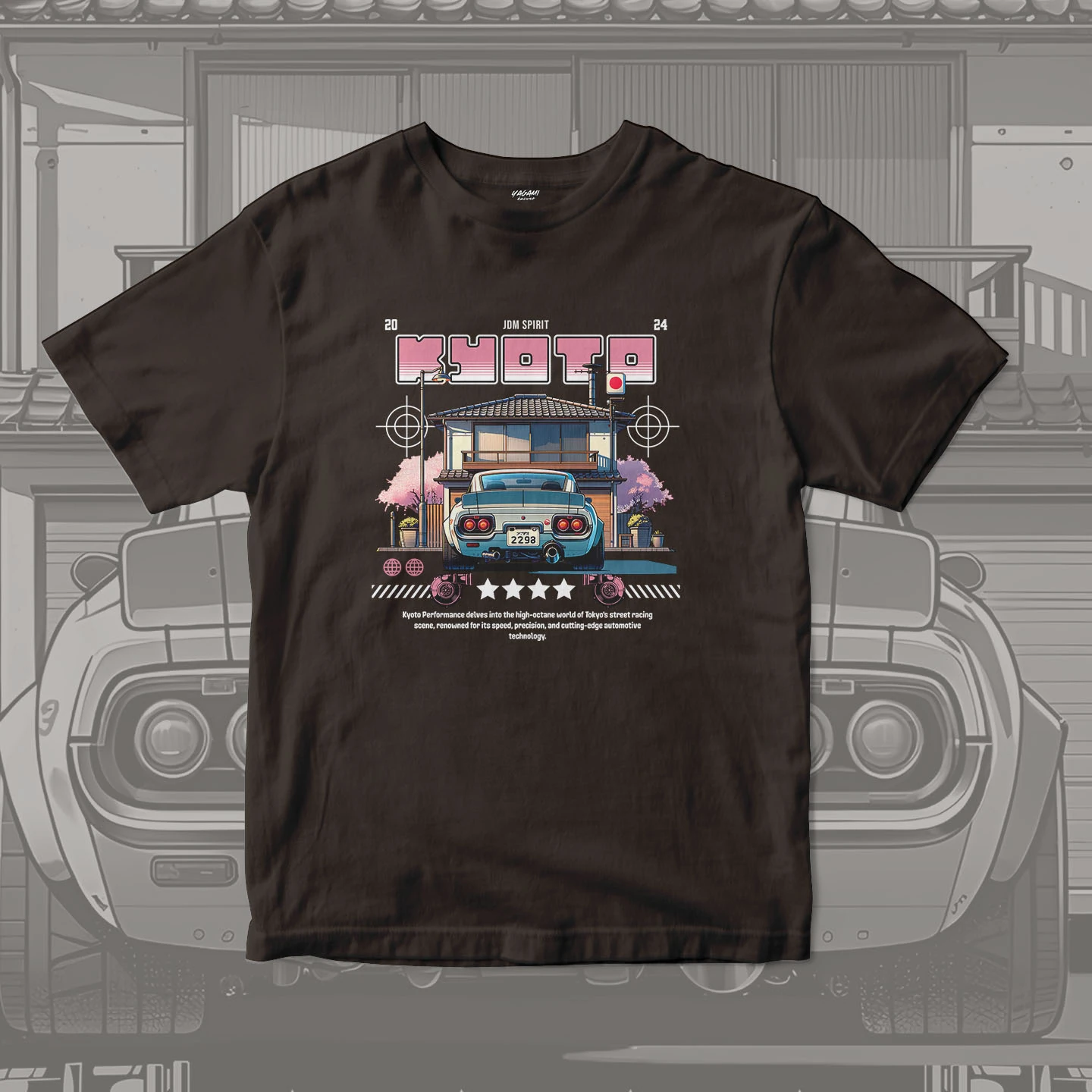 Kyoto Street Machine | Unisex Jersey Short Sleeve Tee - Image 13