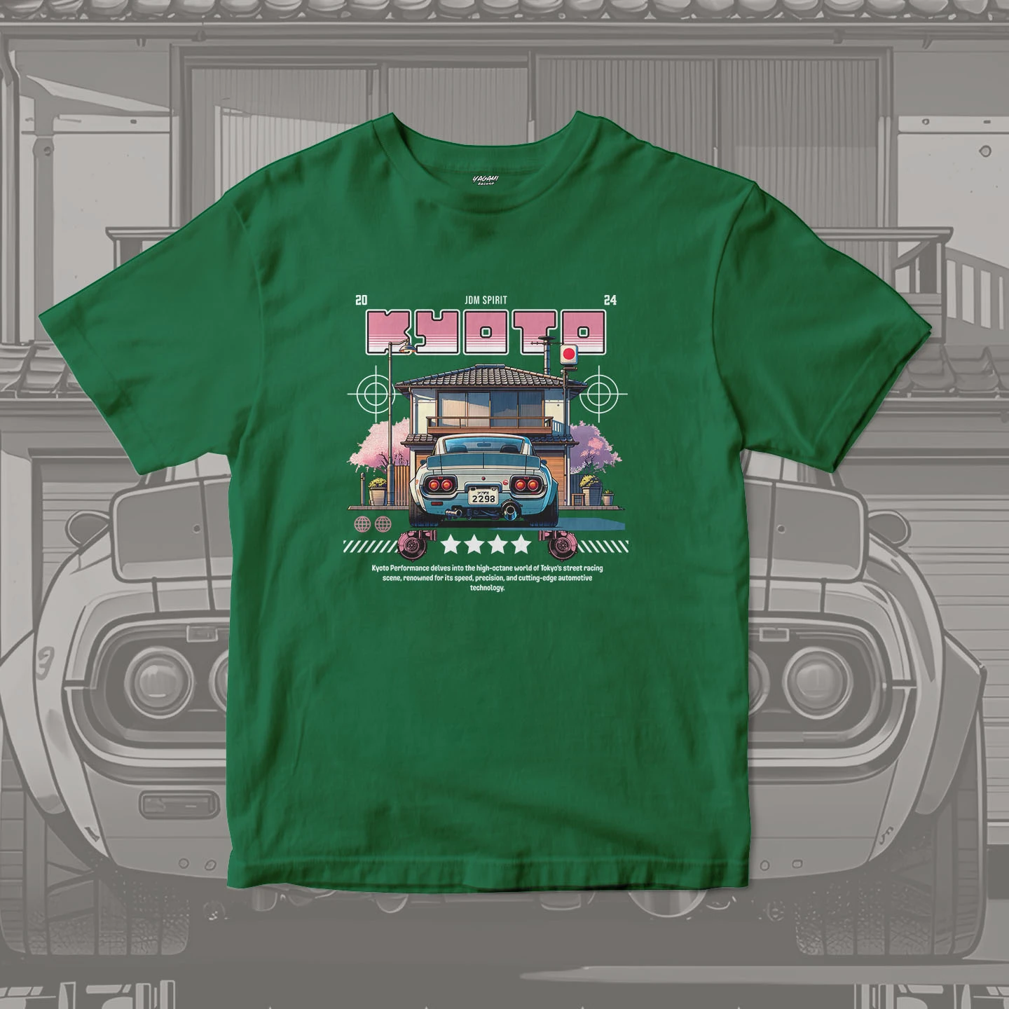 Kyoto Street Machine | Unisex Jersey Short Sleeve Tee - Image 10