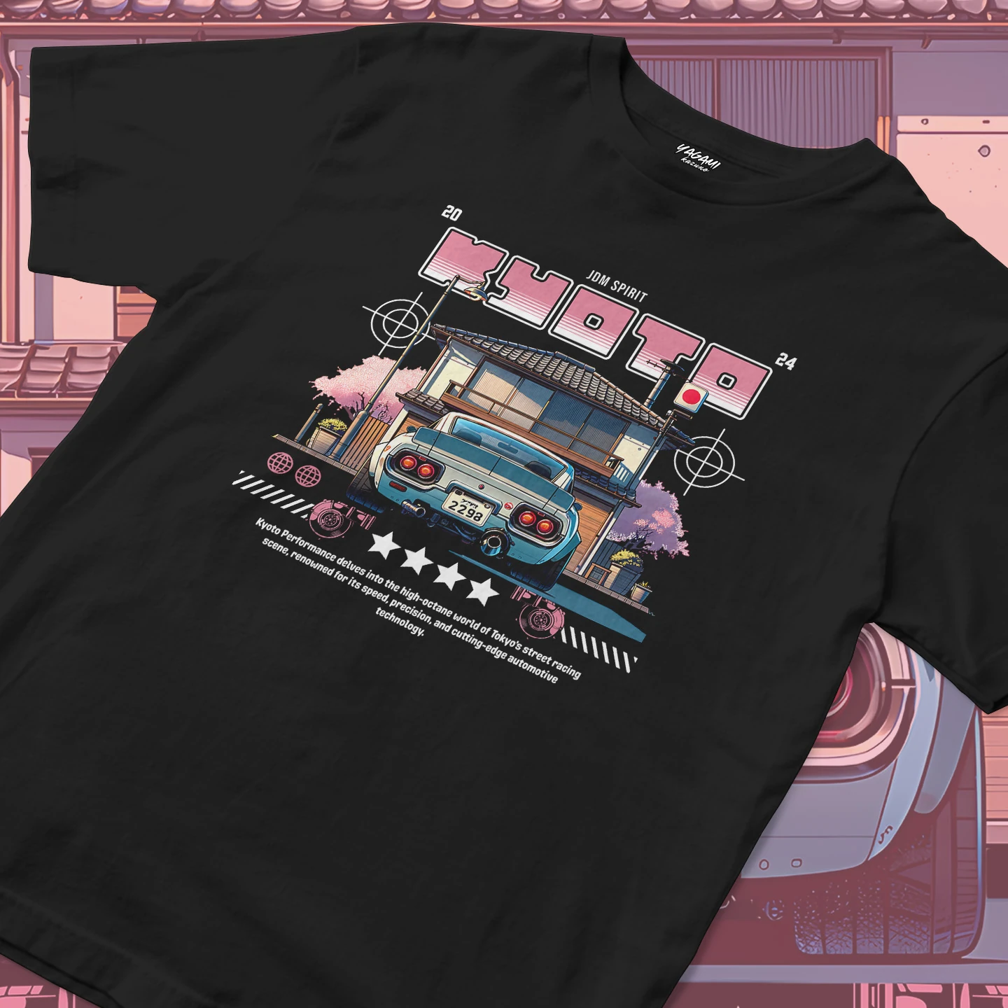Kyoto Street Machine | Unisex Jersey Short Sleeve Tee