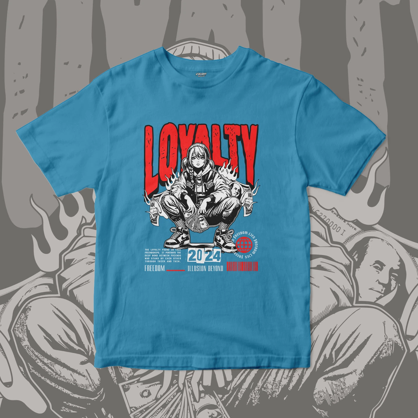 Street Loyalty Girl | Unisex Jersey Short Sleeve Tee - Image 15