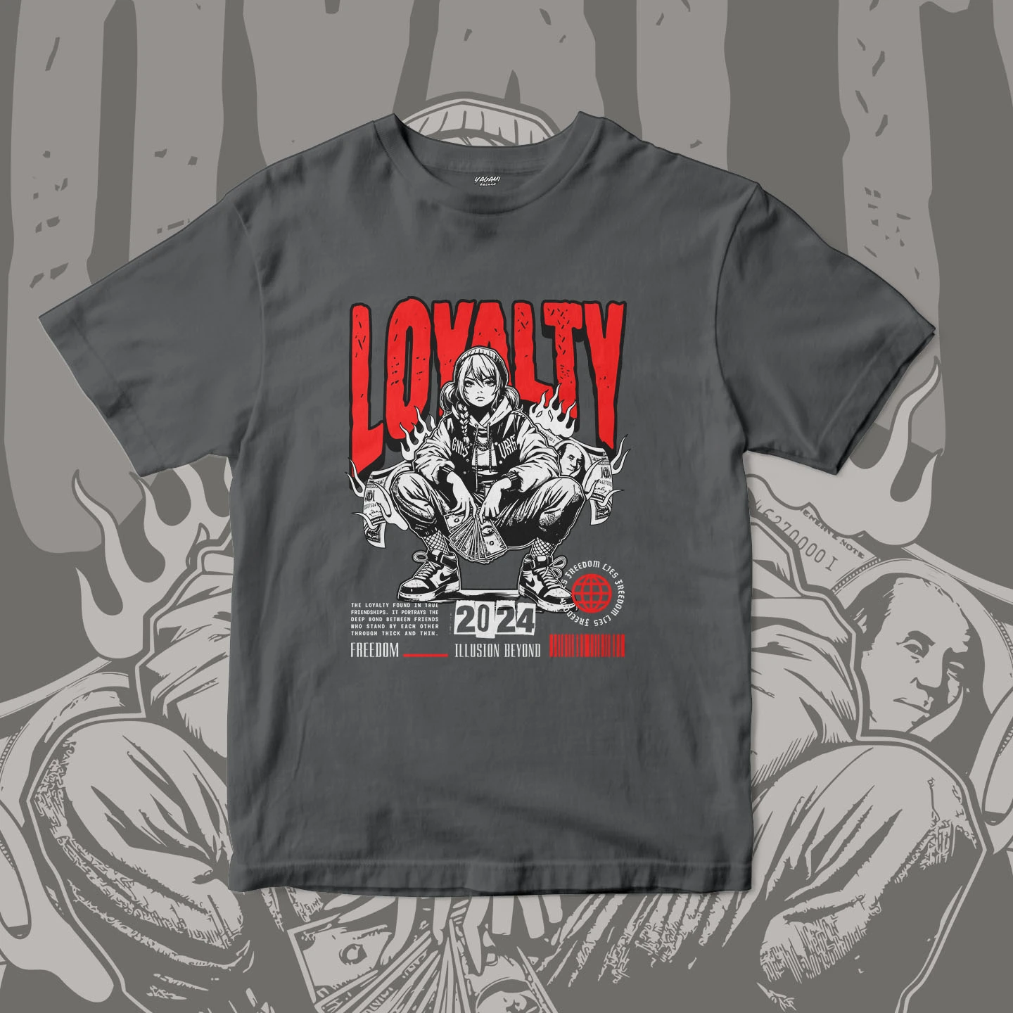 Street Loyalty Girl | Unisex Jersey Short Sleeve Tee - Image 13