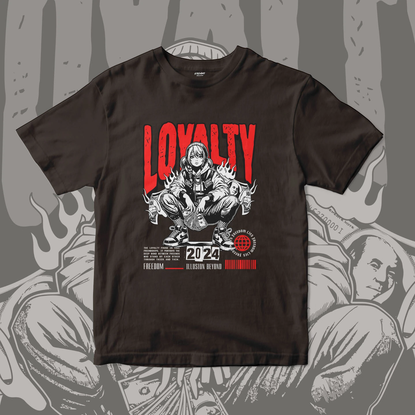 Street Loyalty Girl | Unisex Jersey Short Sleeve Tee - Image 12