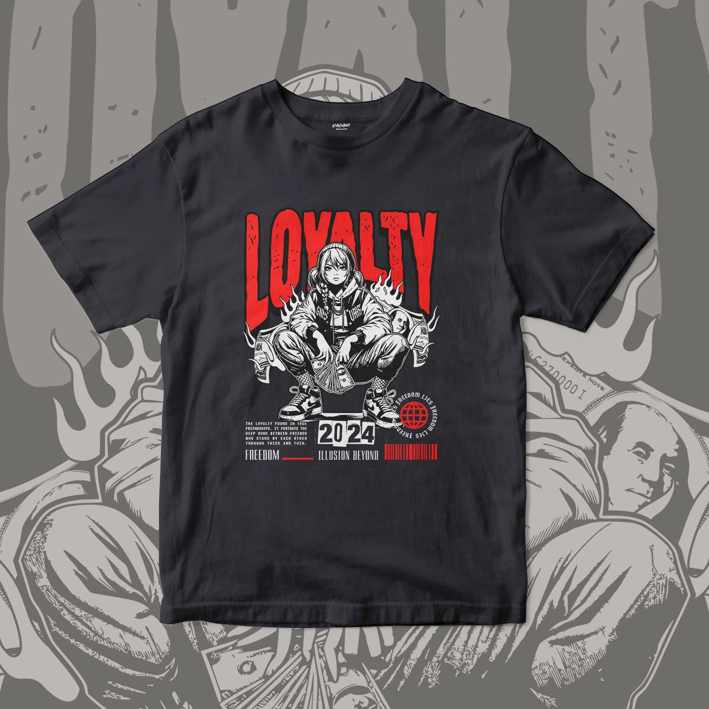 Street Loyalty Girl | Unisex Jersey Short Sleeve Tee - Image 11