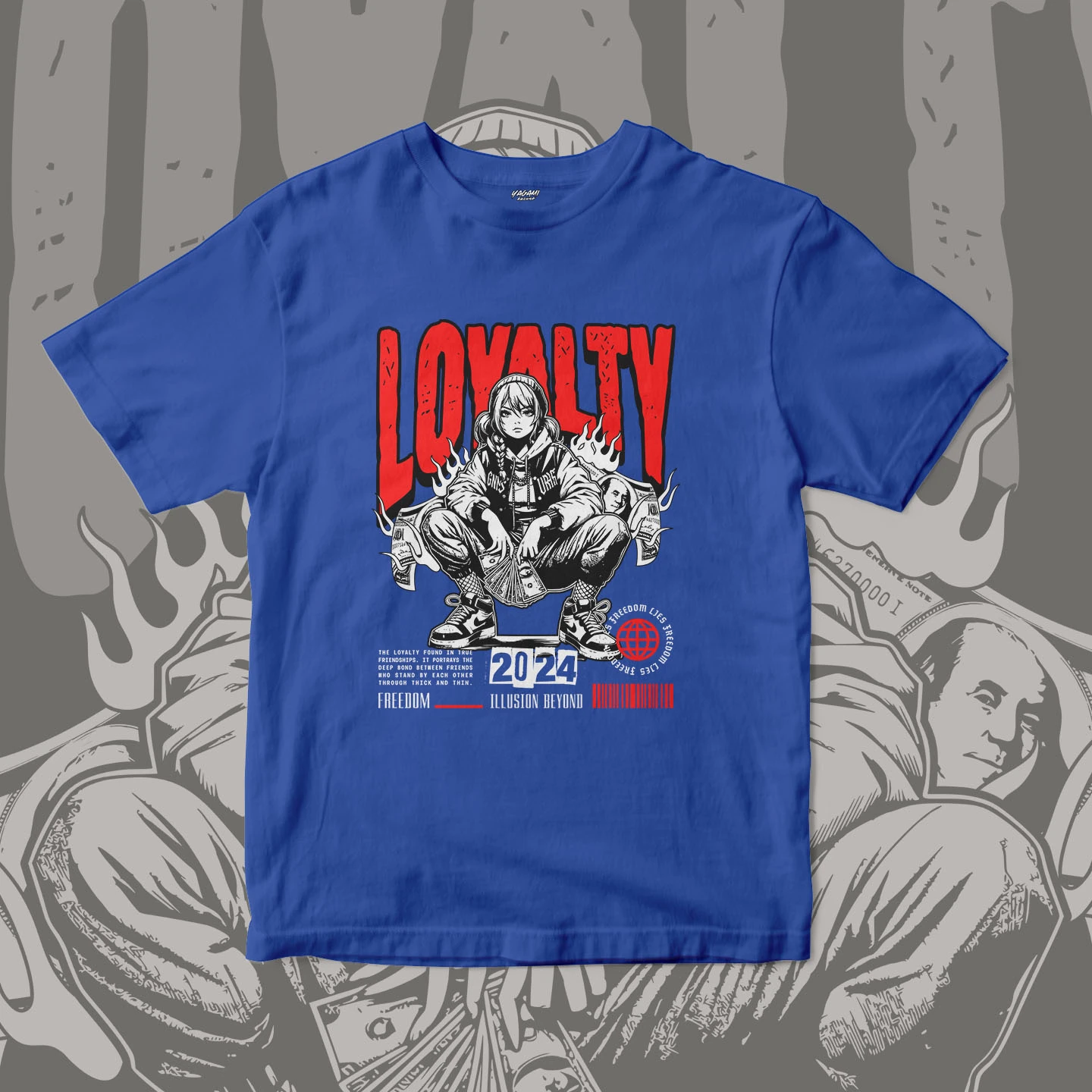 Street Loyalty Girl | Unisex Jersey Short Sleeve Tee - Image 4