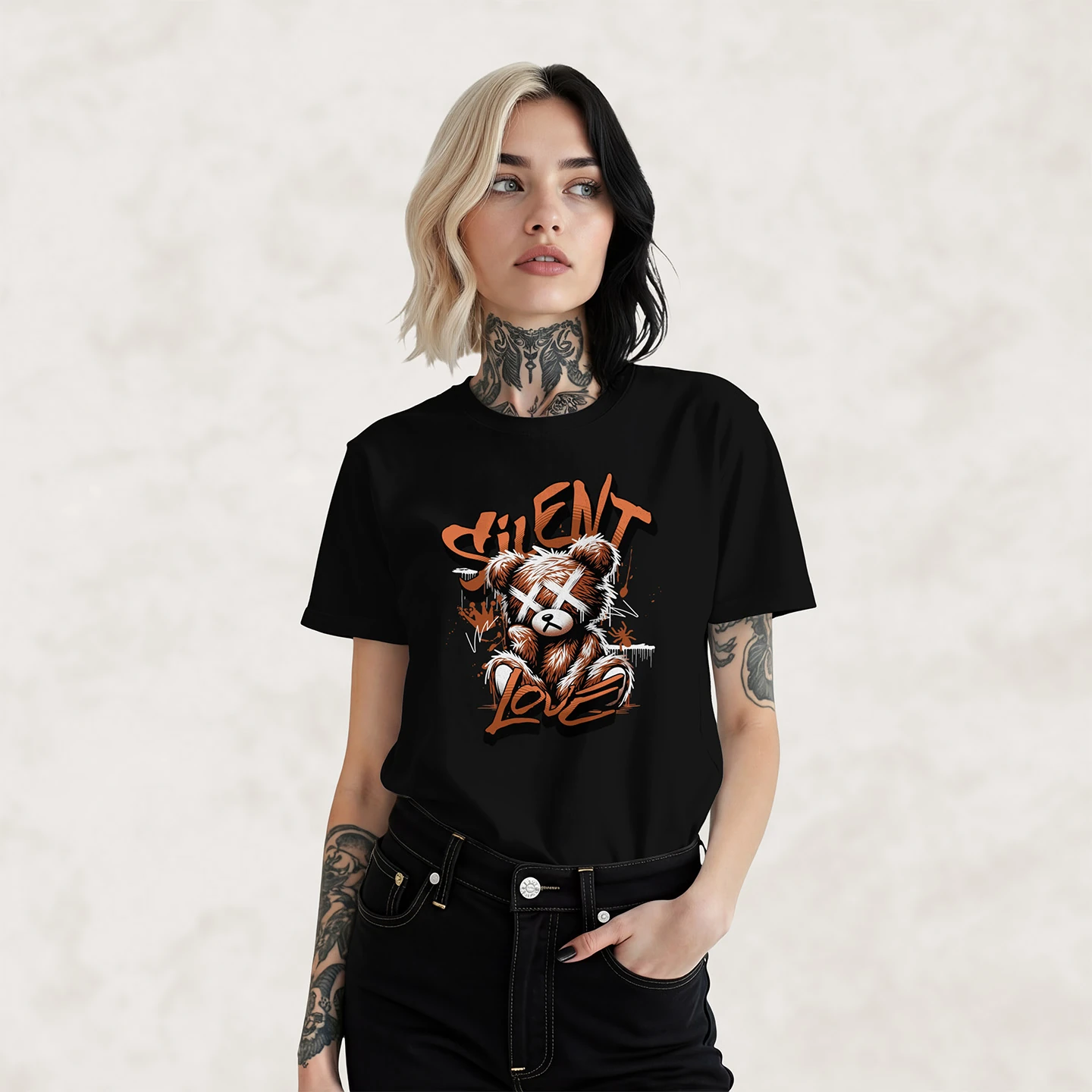 Chill Love Bear | Unisex Jersey Short Sleeve Tee - Image 2