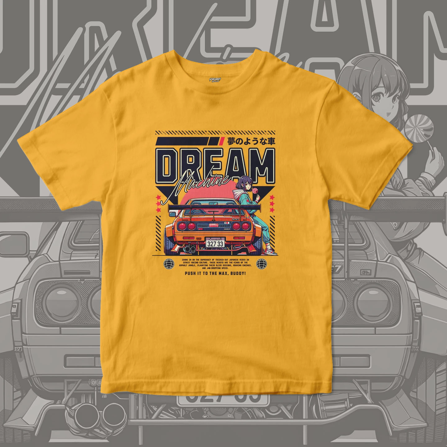 Dream Machine Racer | Unisex Jersey Short Sleeve Tee - Image 10