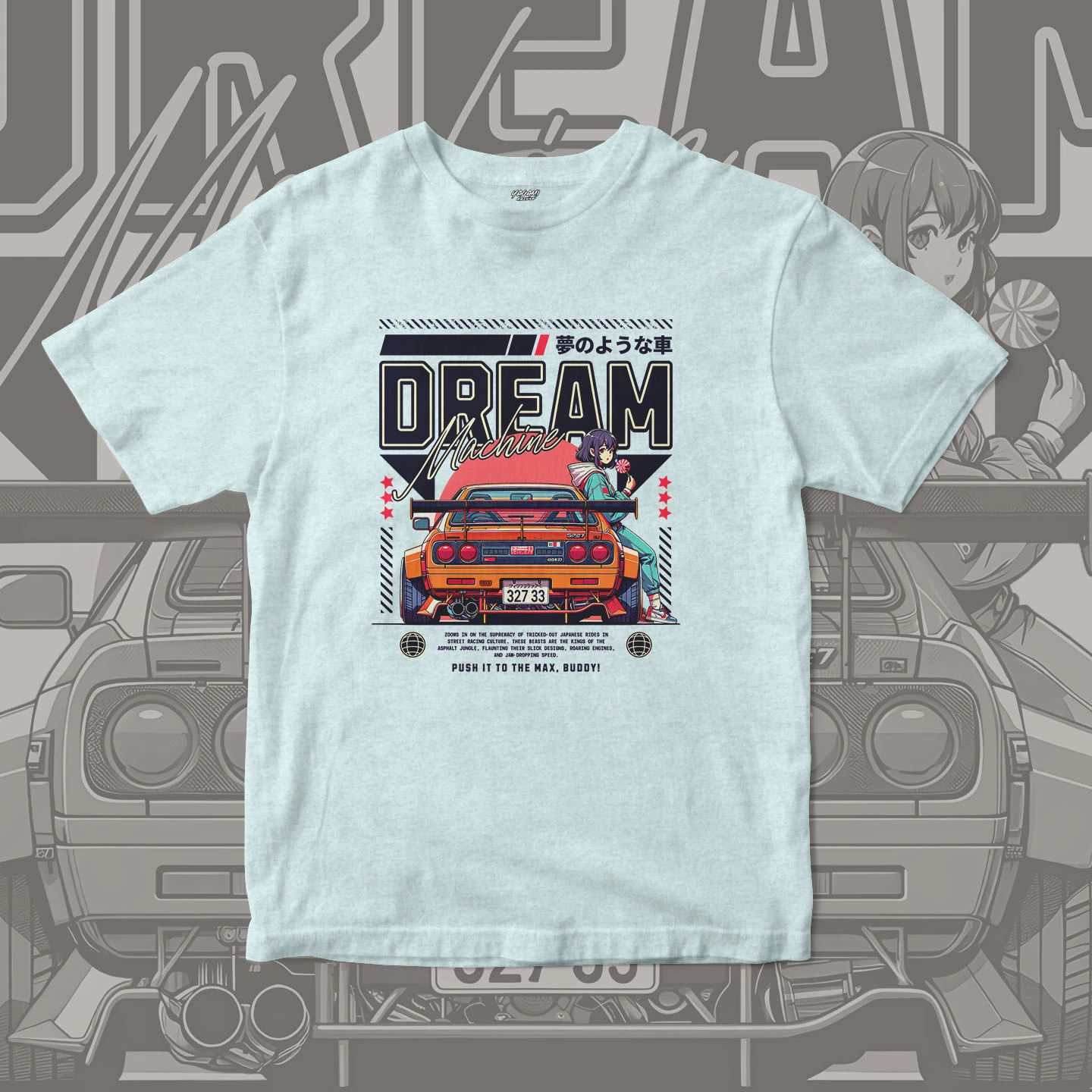 Dream Machine Racer | Unisex Jersey Short Sleeve Tee - Image 9