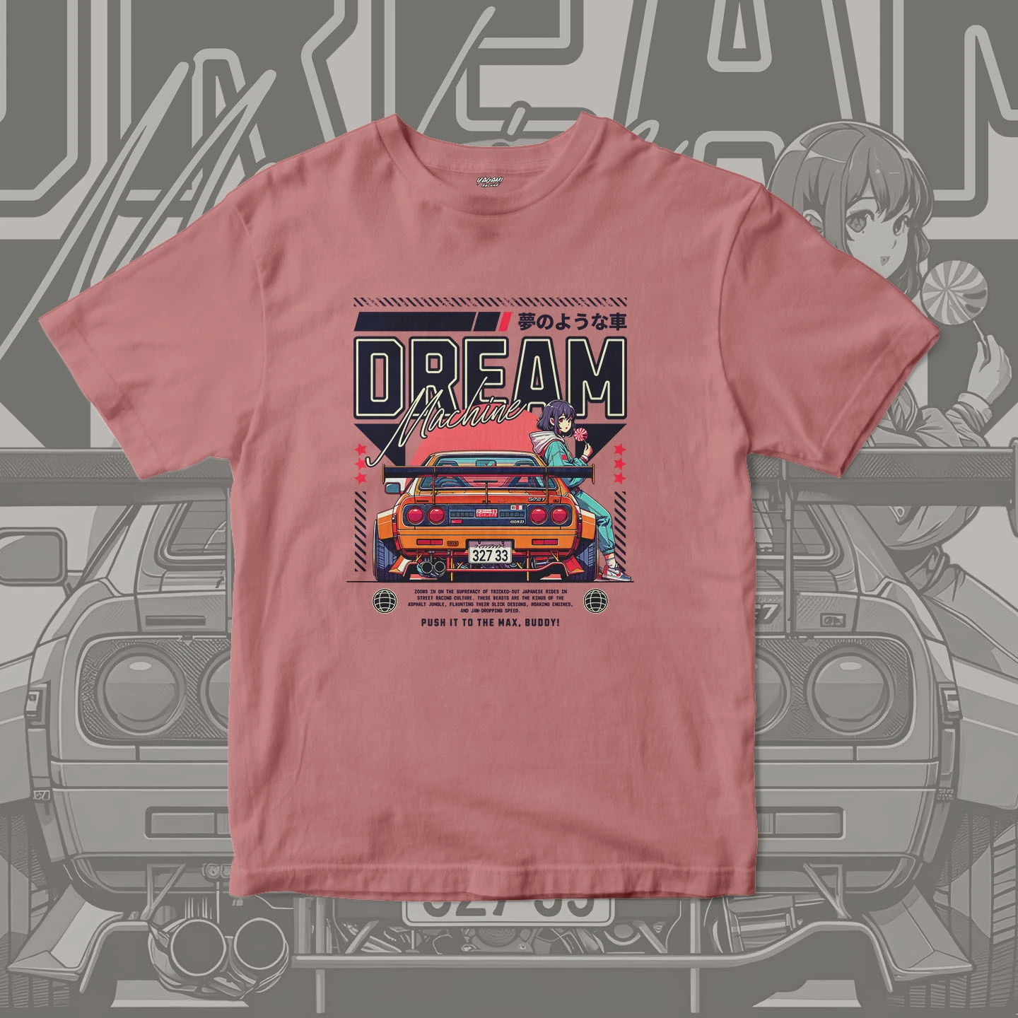 Dream Machine Racer | Unisex Jersey Short Sleeve Tee - Image 8