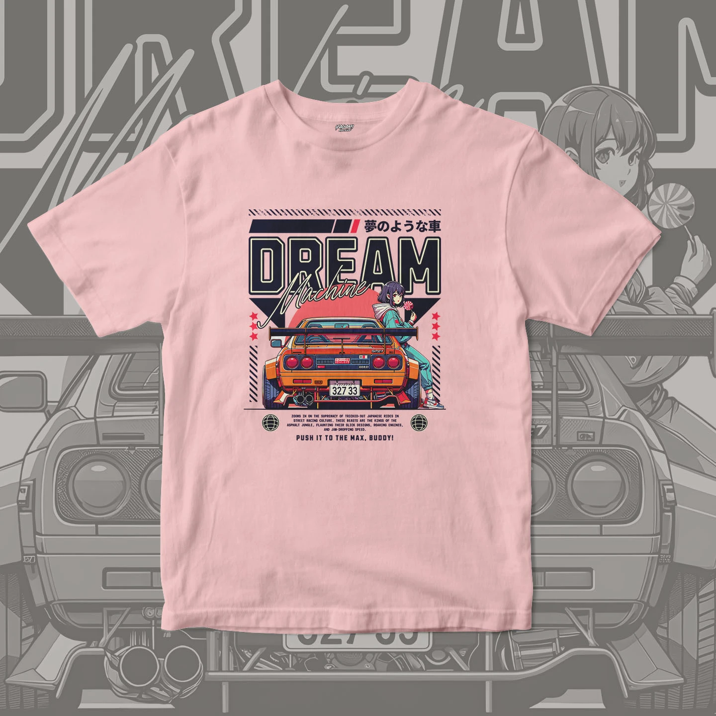 Dream Machine Racer | Unisex Jersey Short Sleeve Tee - Image 7