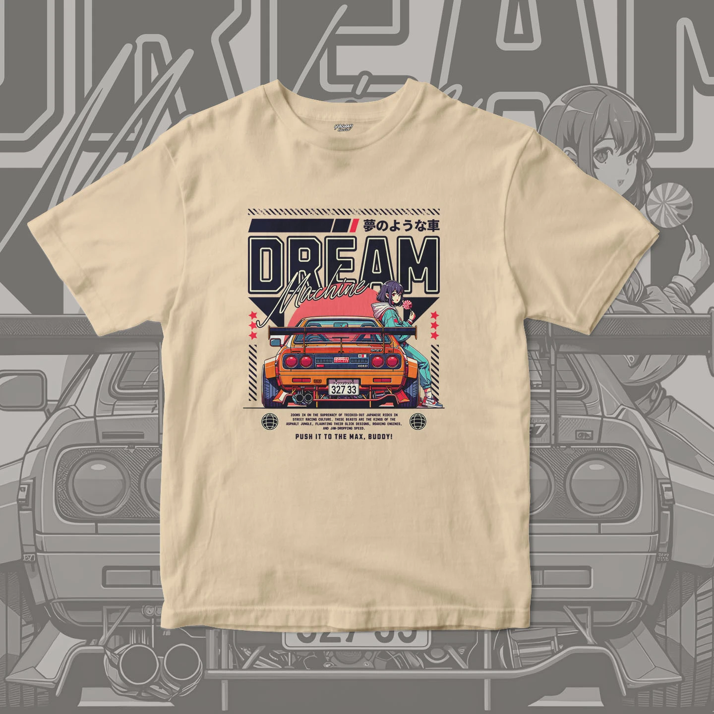 Dream Machine Racer | Unisex Jersey Short Sleeve Tee - Image 6