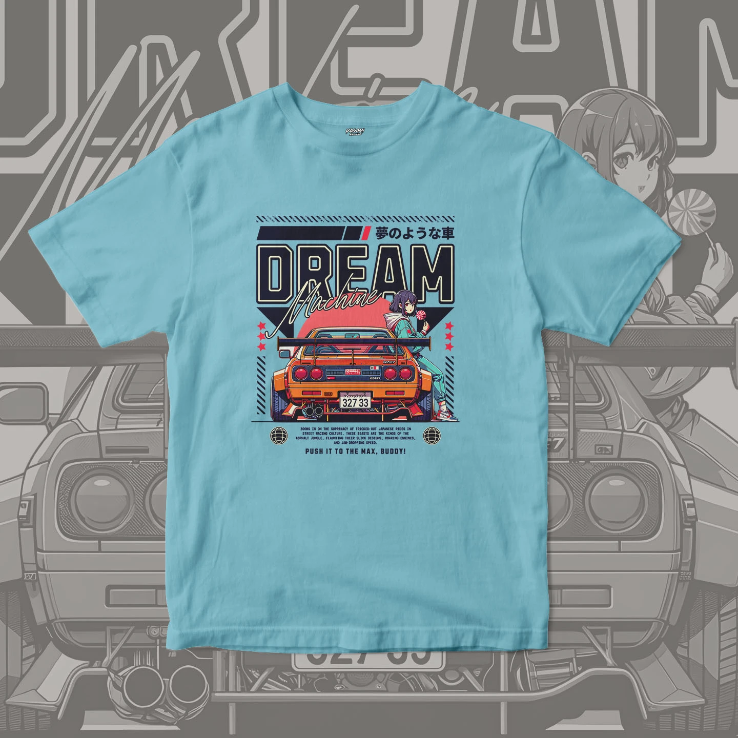Dream Machine Racer | Unisex Jersey Short Sleeve Tee - Image 5