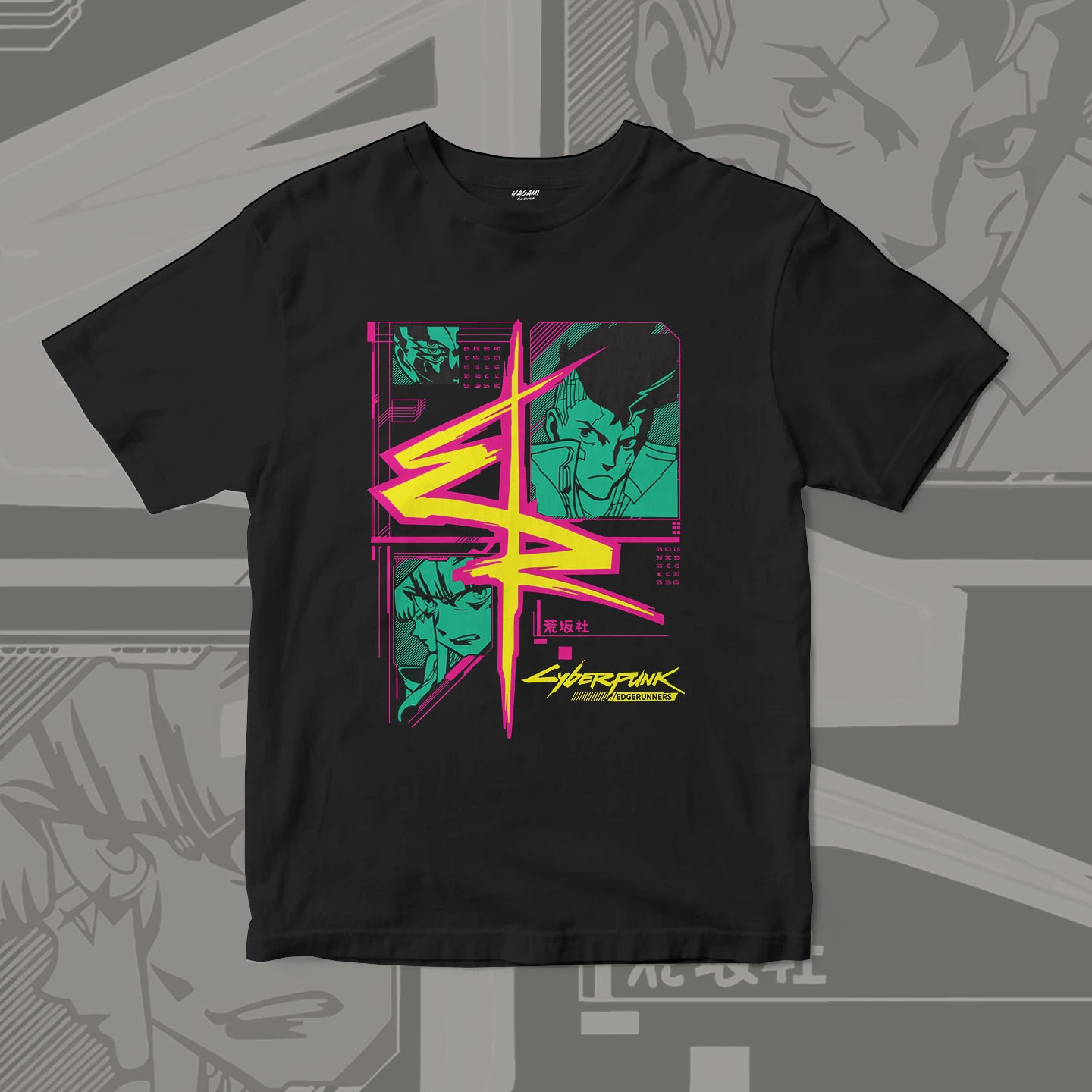 David Martinez Neon Runner | Unisex Jersey Short Sleeve Tee - Image 3
