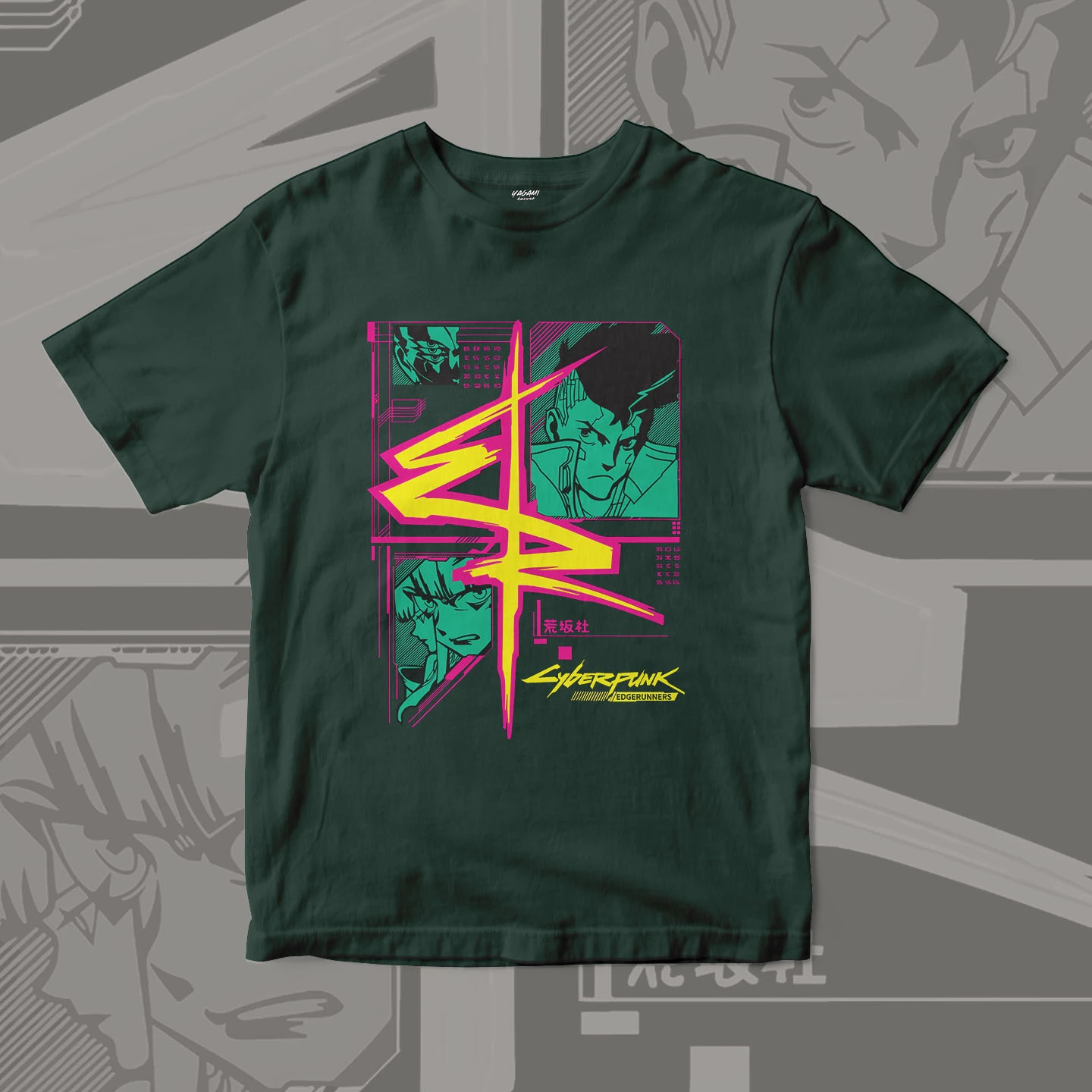 David Martinez Neon Runner | Unisex Jersey Short Sleeve Tee - Image 10