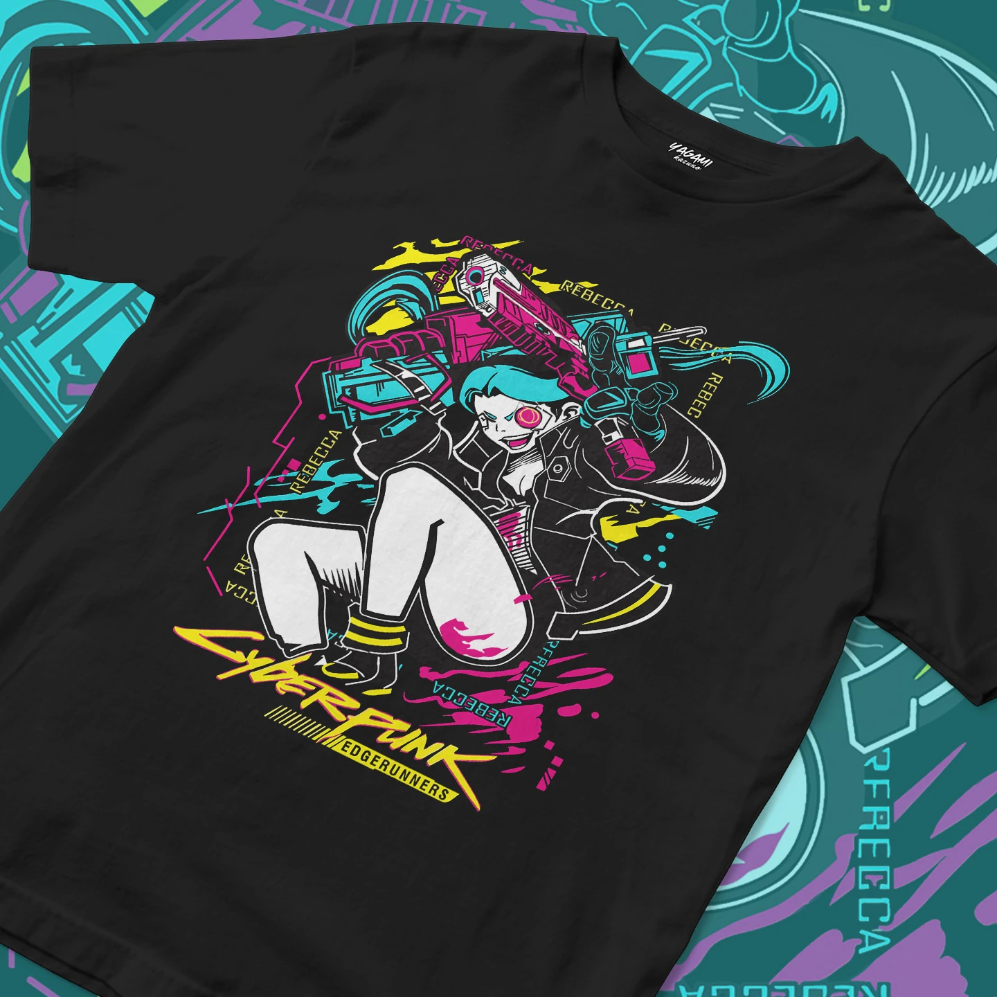 Rebecca Neon Rebel | Unisex Jersey Short Sleeve Tee