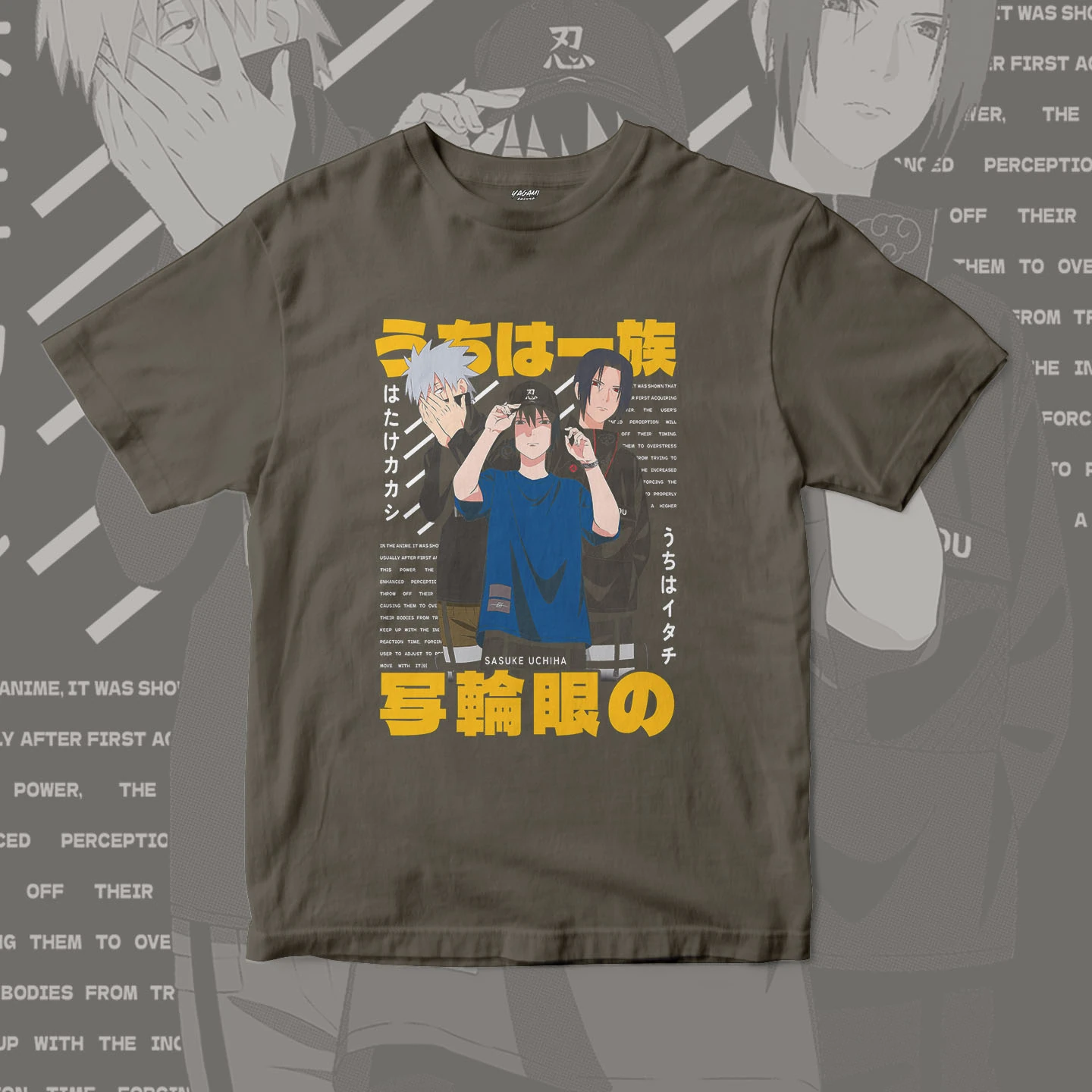 Sasuke Kakashi Itachi Trio | Unisex Jersey Short Sleeve Tee - Image 11