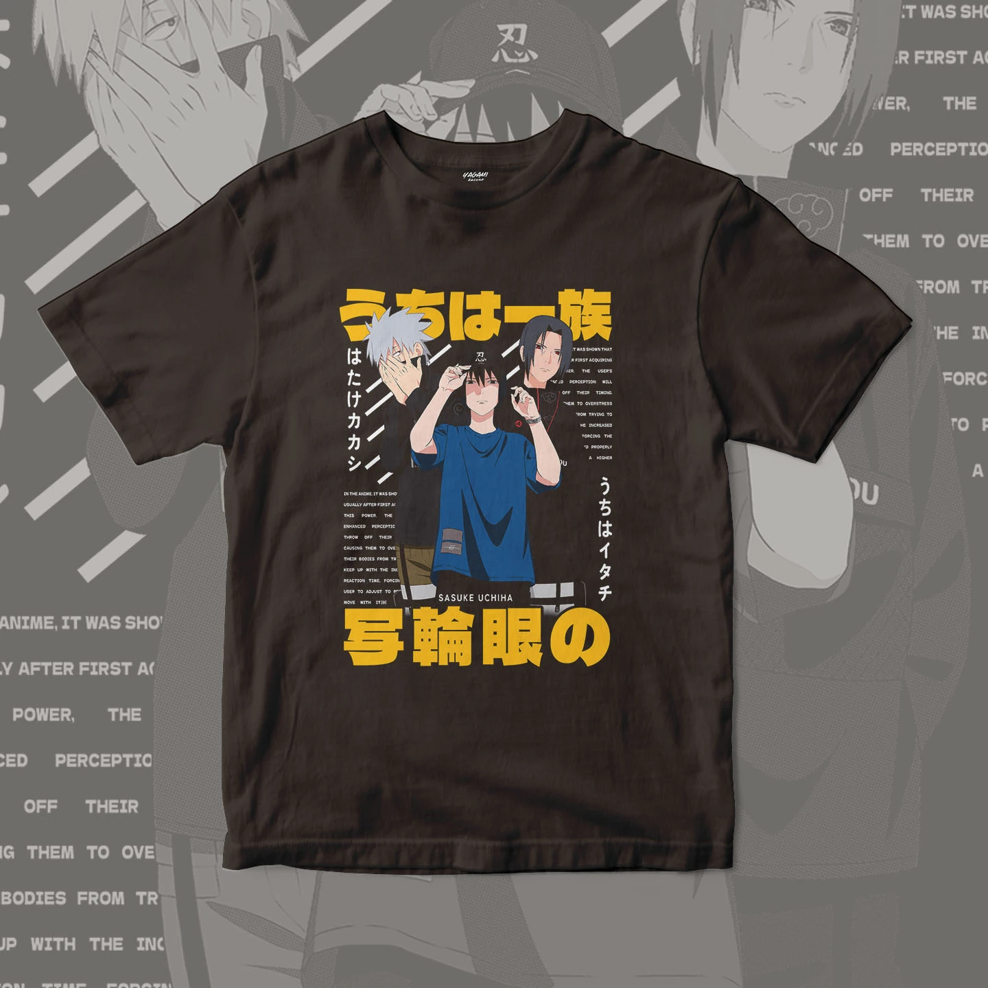 Sasuke Kakashi Itachi Trio | Unisex Jersey Short Sleeve Tee - Image 10
