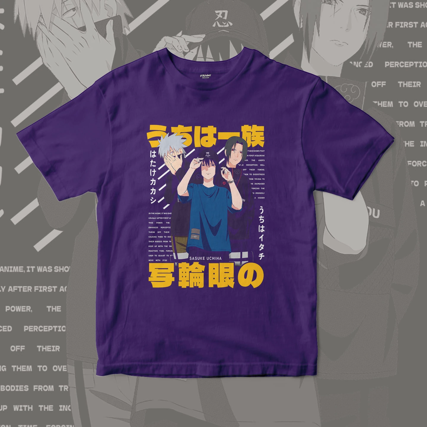 Sasuke Kakashi Itachi Trio | Unisex Jersey Short Sleeve Tee - Image 4