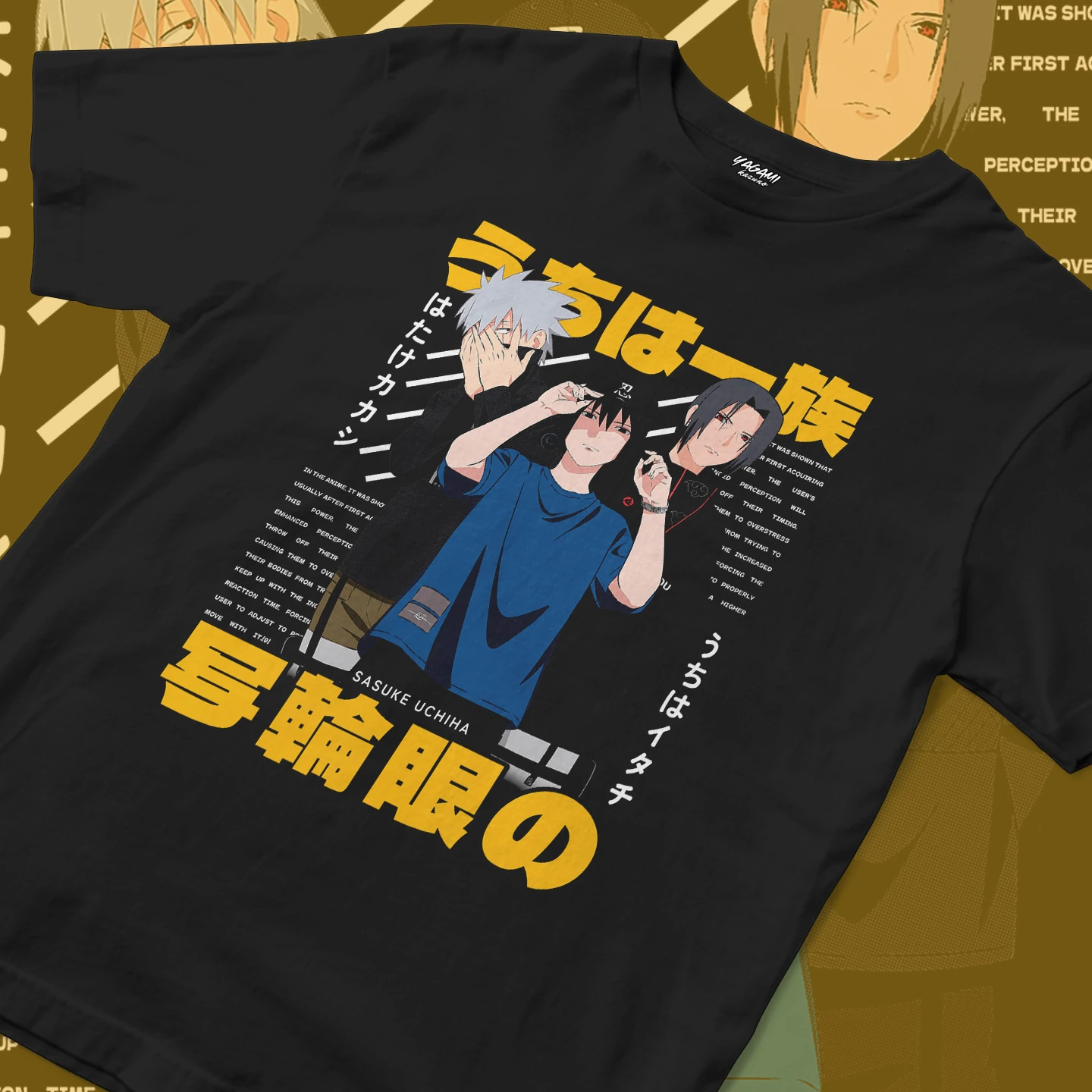 Sasuke Kakashi Itachi Trio | Unisex Jersey Short Sleeve Tee