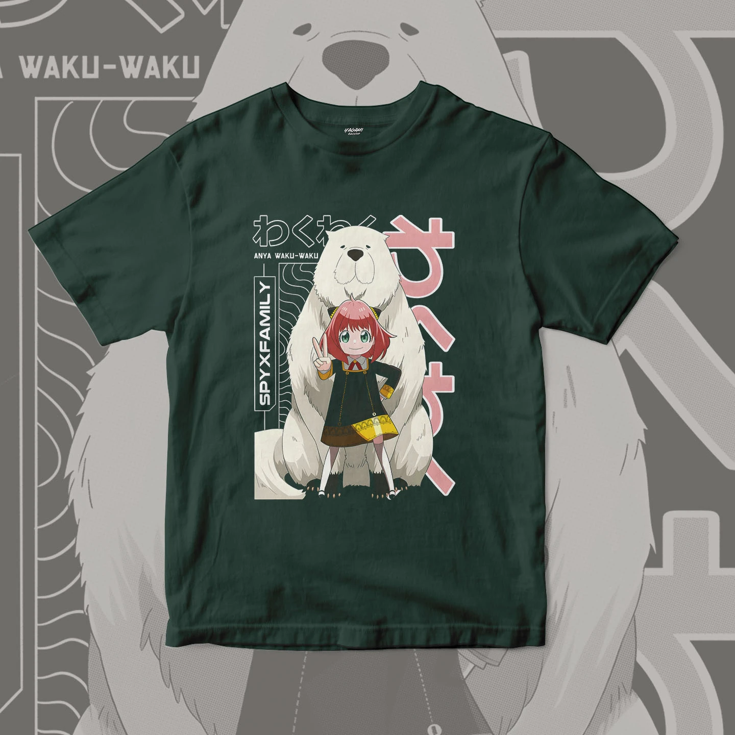 Anya Bond Family Adventure | Unisex Jersey Short Sleeve Tee - Image 8