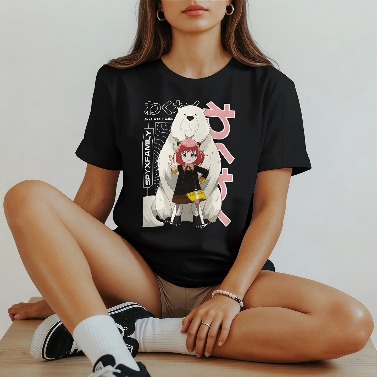 Anya Bond Family Adventure | Unisex Jersey Short Sleeve Tee - Image 2