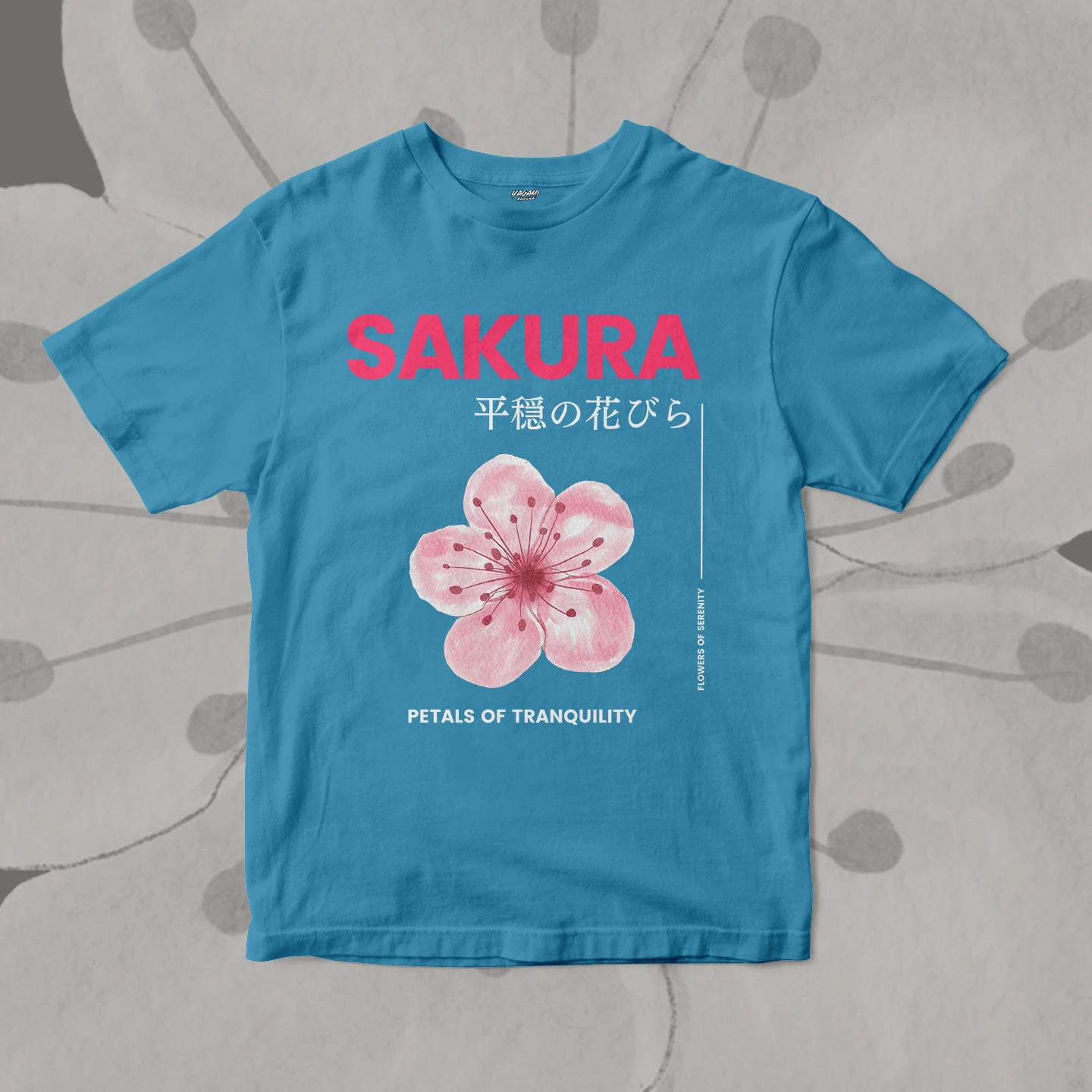 Sakura Petal Tranquility | Unisex Jersey Short Sleeve Tee - Image 4
