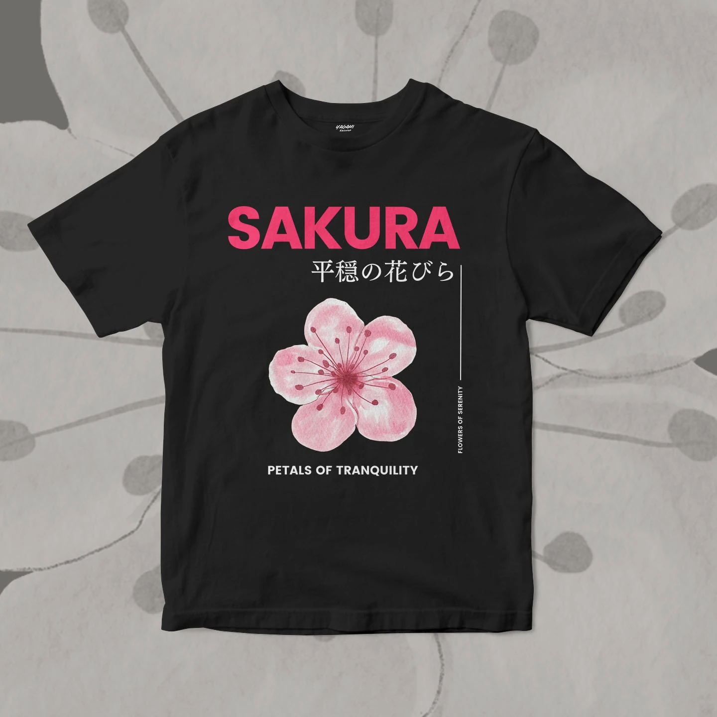 Sakura Petal Tranquility | Unisex Jersey Short Sleeve Tee - Image 3