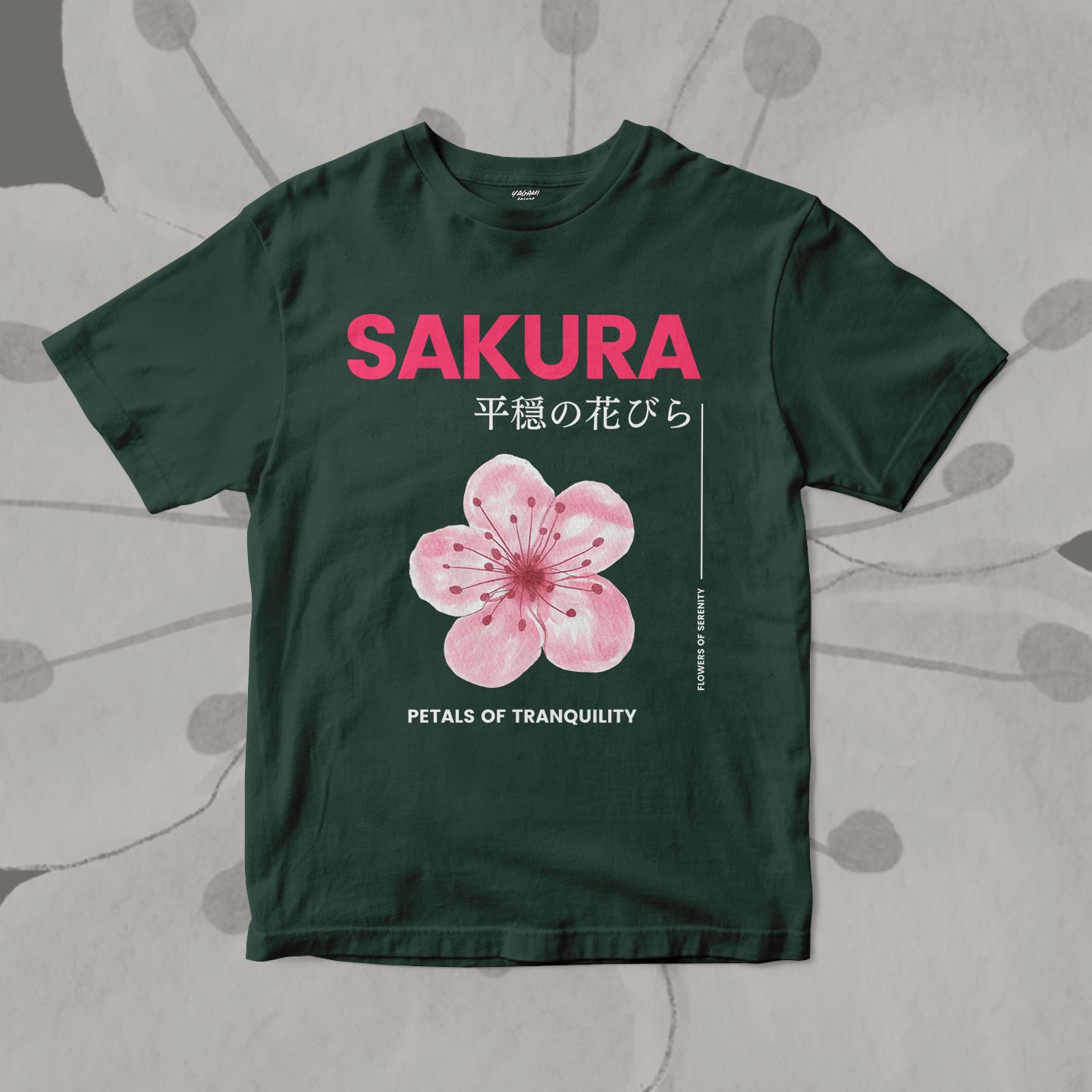 Sakura Petal Tranquility | Unisex Jersey Short Sleeve Tee - Image 8
