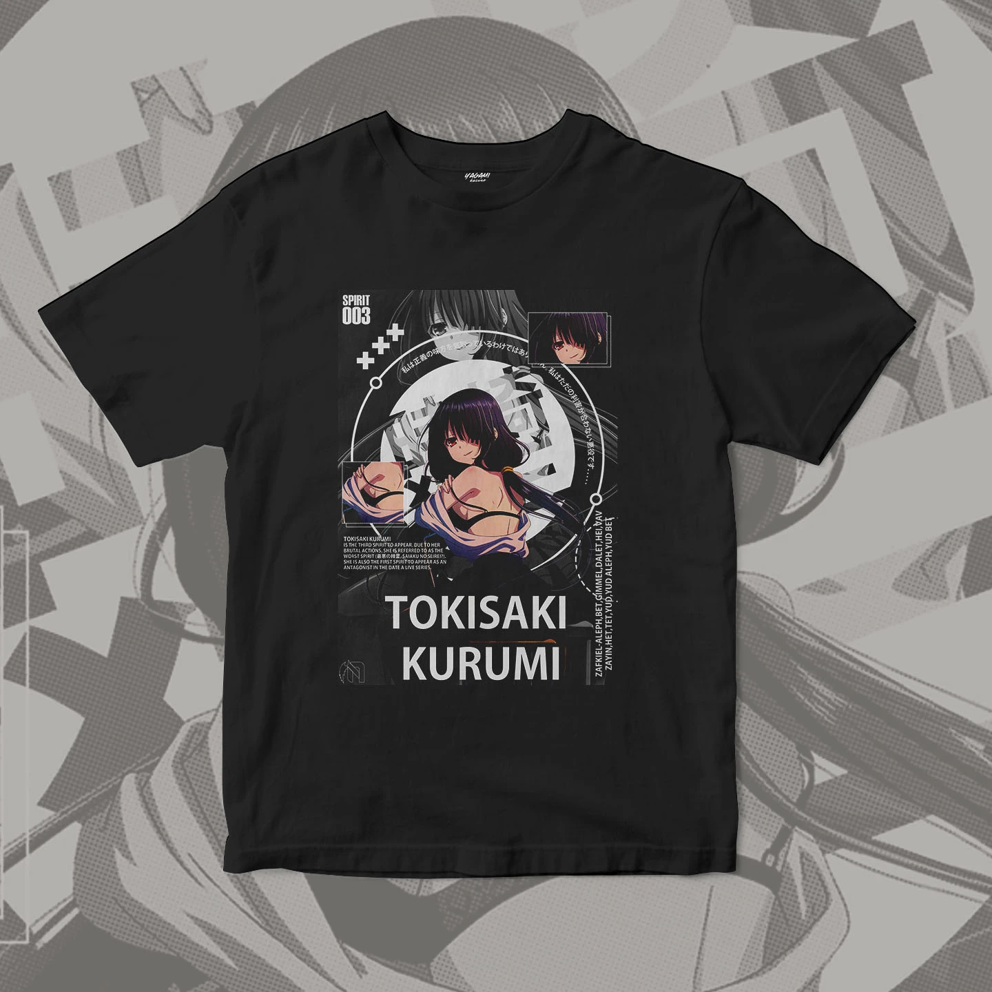 Midnight Spirit Girl | Unisex Jersey Short Sleeve Tee - Image 3