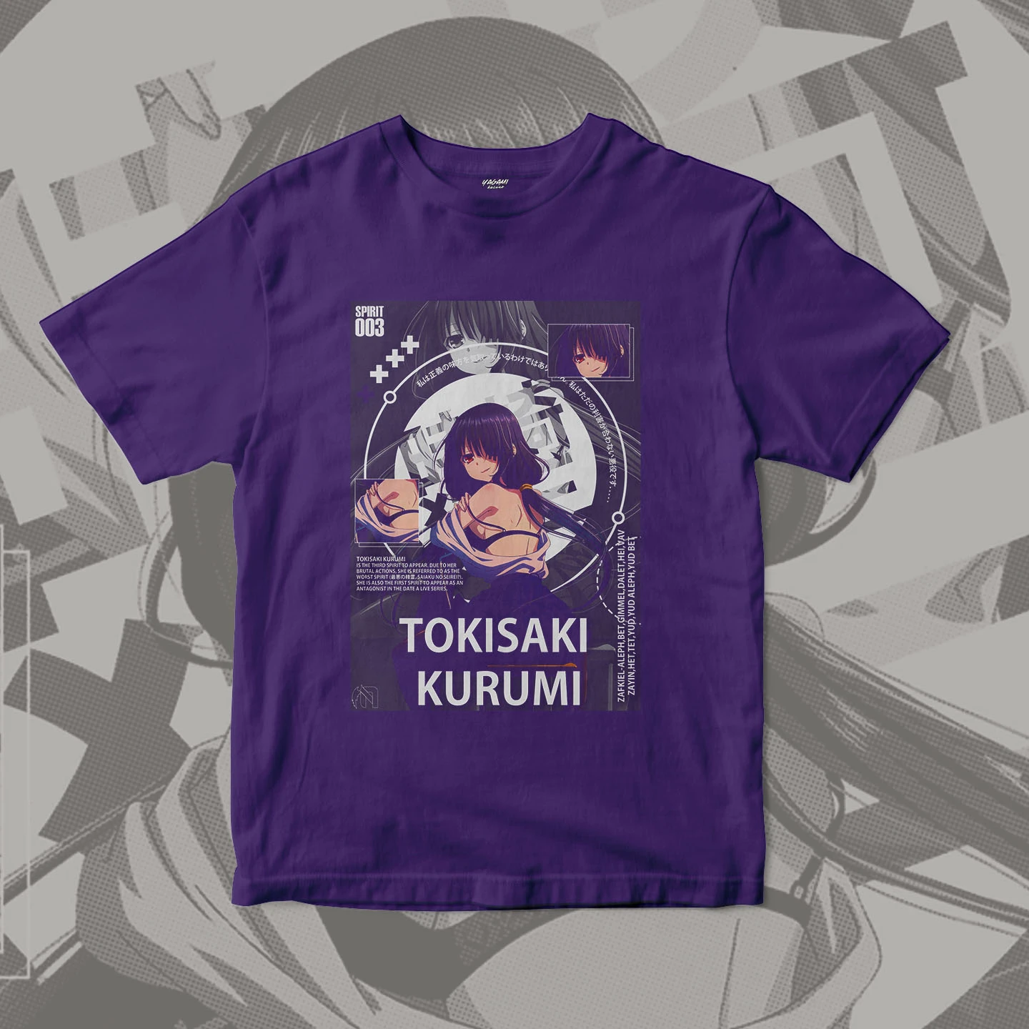 Midnight Spirit Girl | Unisex Jersey Short Sleeve Tee - Image 4