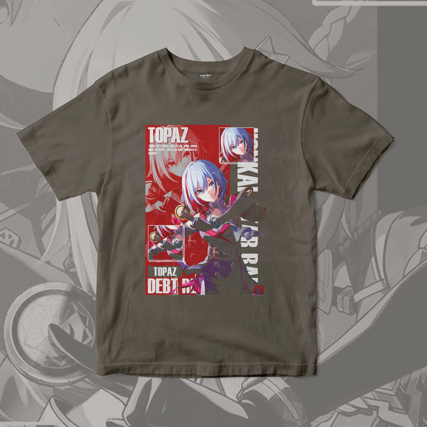 Crimson Gem Heroine | Unisex Jersey Short Sleeve Tee - Image 11