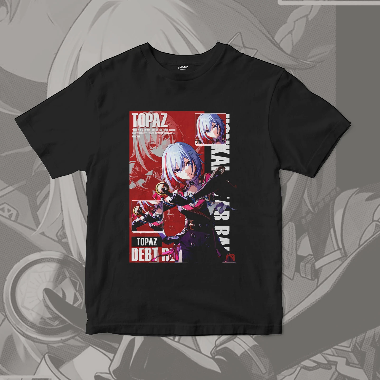 Crimson Gem Heroine | Unisex Jersey Short Sleeve Tee - Image 10