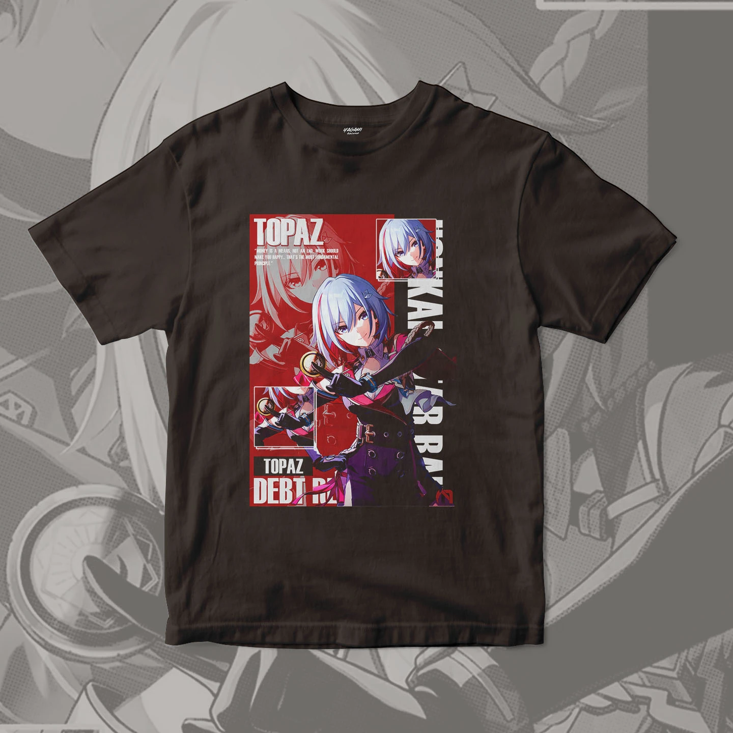 Crimson Gem Heroine | Unisex Jersey Short Sleeve Tee - Image 9