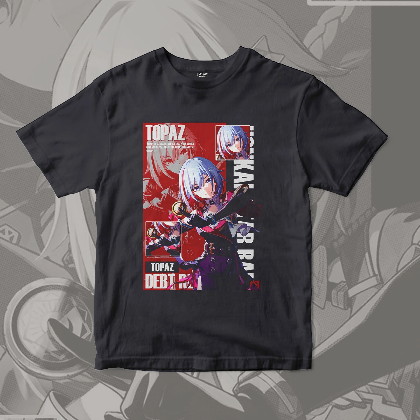 Crimson Gem Heroine | Unisex Jersey Short Sleeve Tee - Image 8