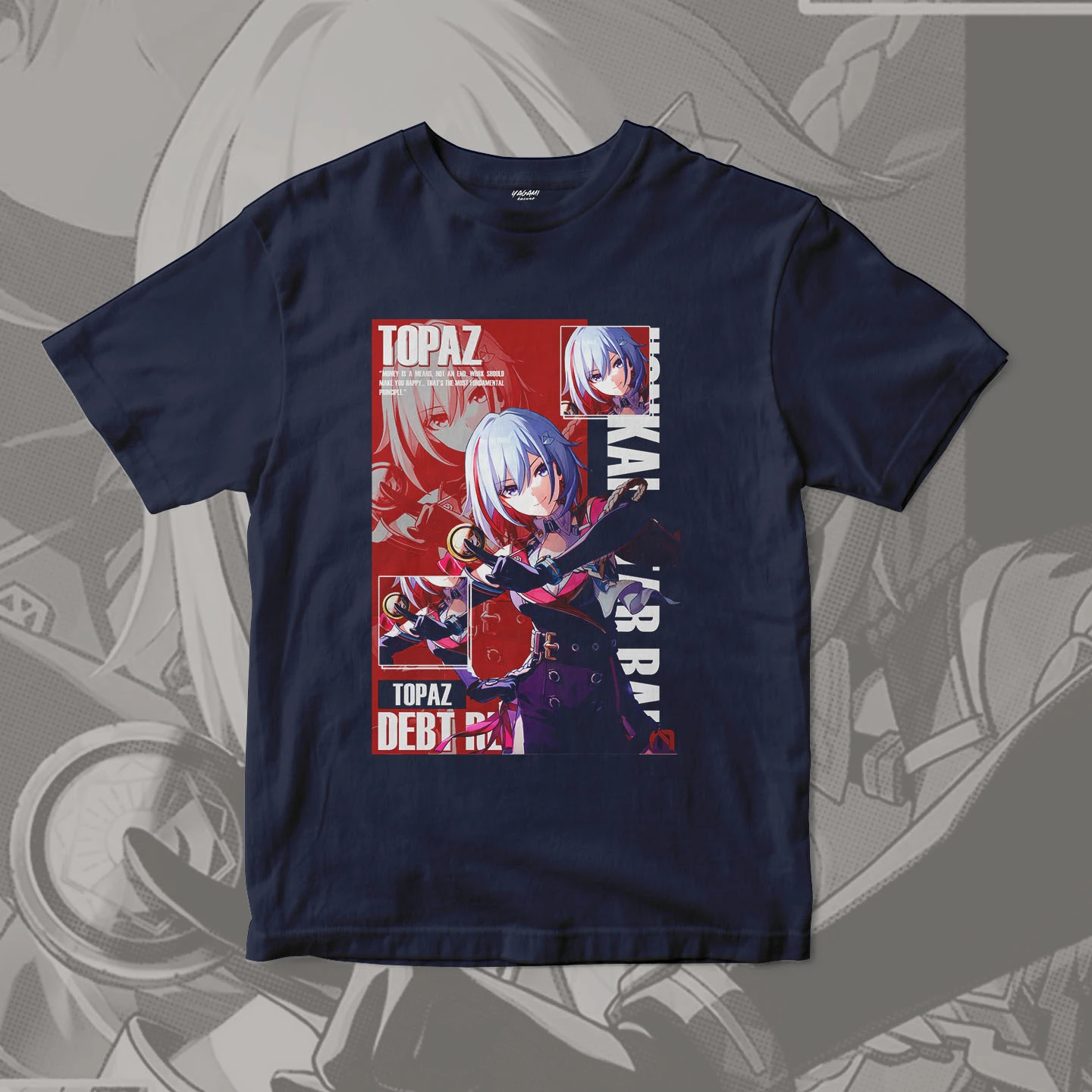 Crimson Gem Heroine | Unisex Jersey Short Sleeve Tee - Image 3