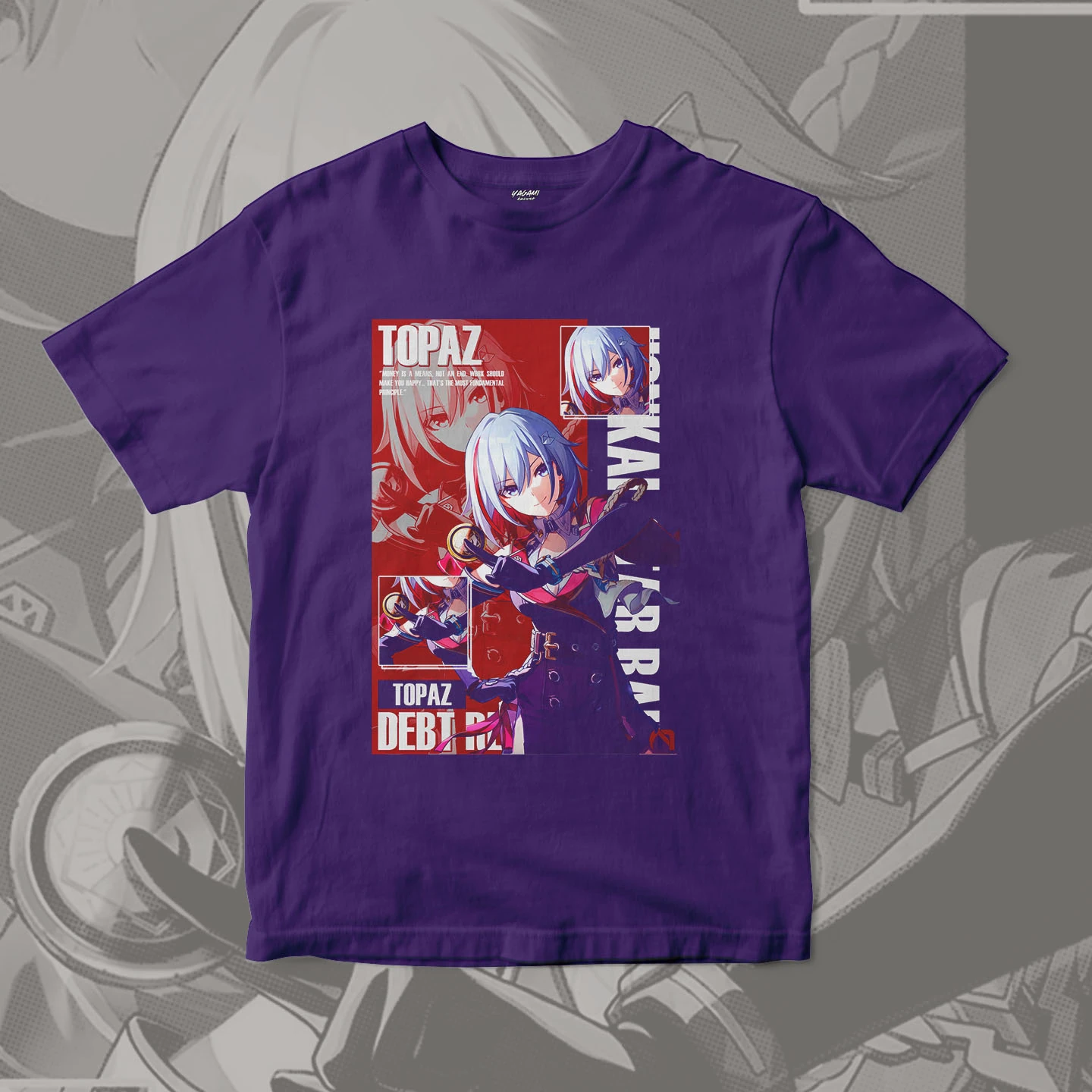 Crimson Gem Heroine | Unisex Jersey Short Sleeve Tee - Image 4