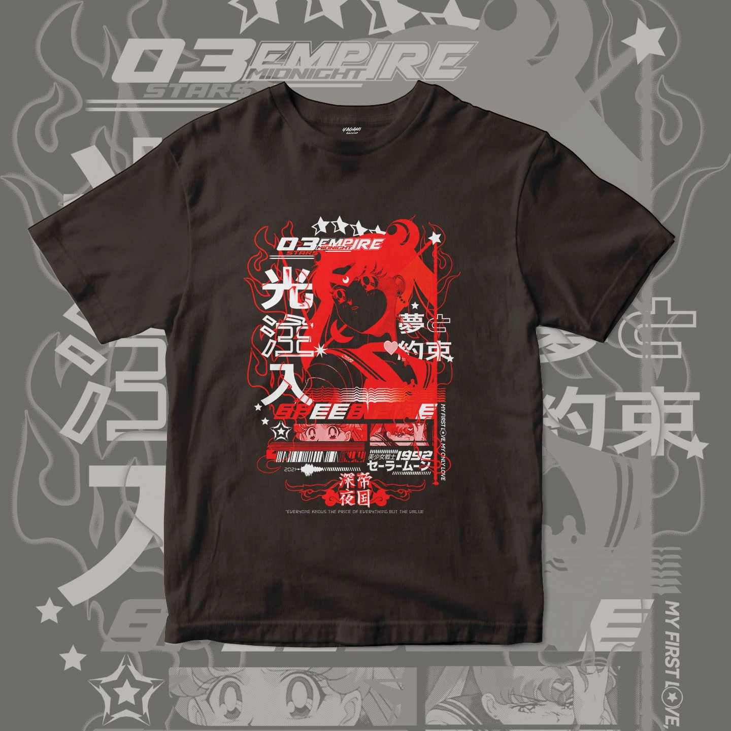 Moonfire Guardian | Unisex Jersey Short Sleeve Tee - Image 12