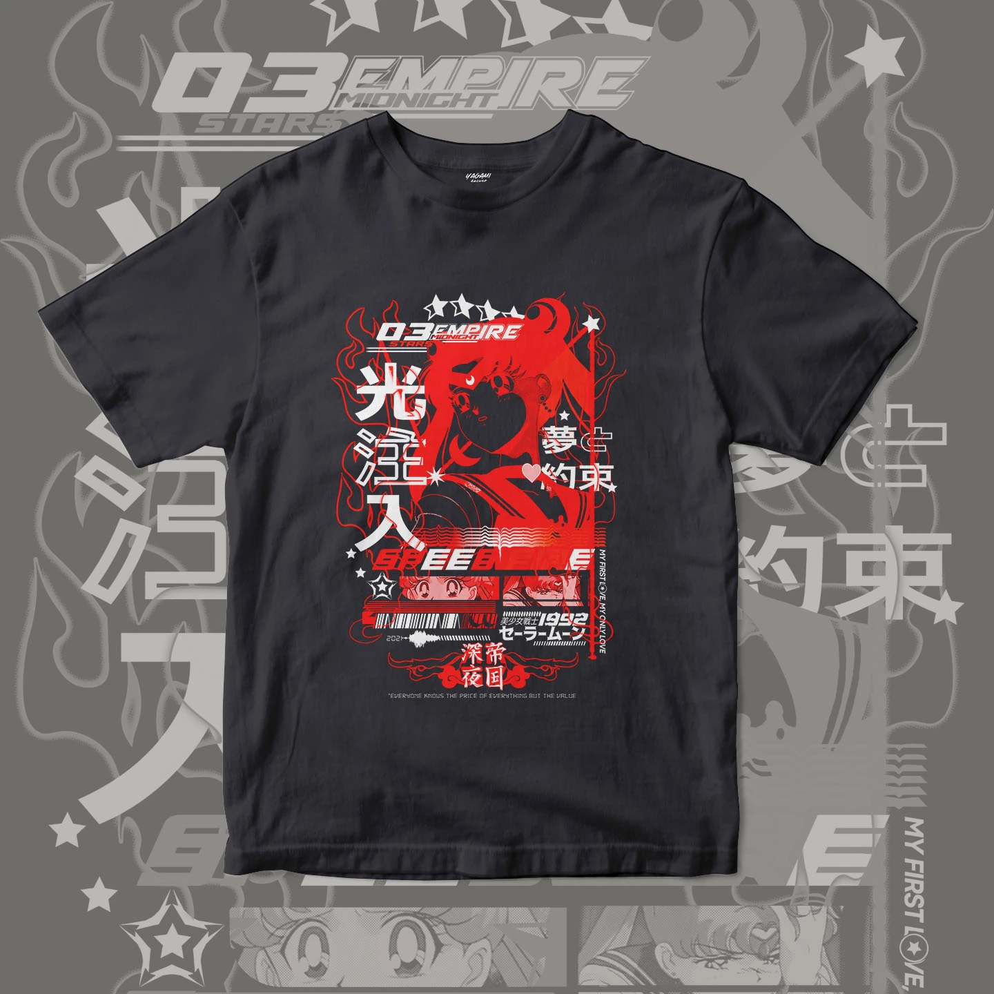 Moonfire Guardian | Unisex Jersey Short Sleeve Tee - Image 11