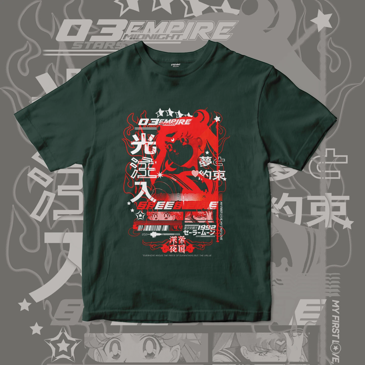 Moonfire Guardian | Unisex Jersey Short Sleeve Tee - Image 10