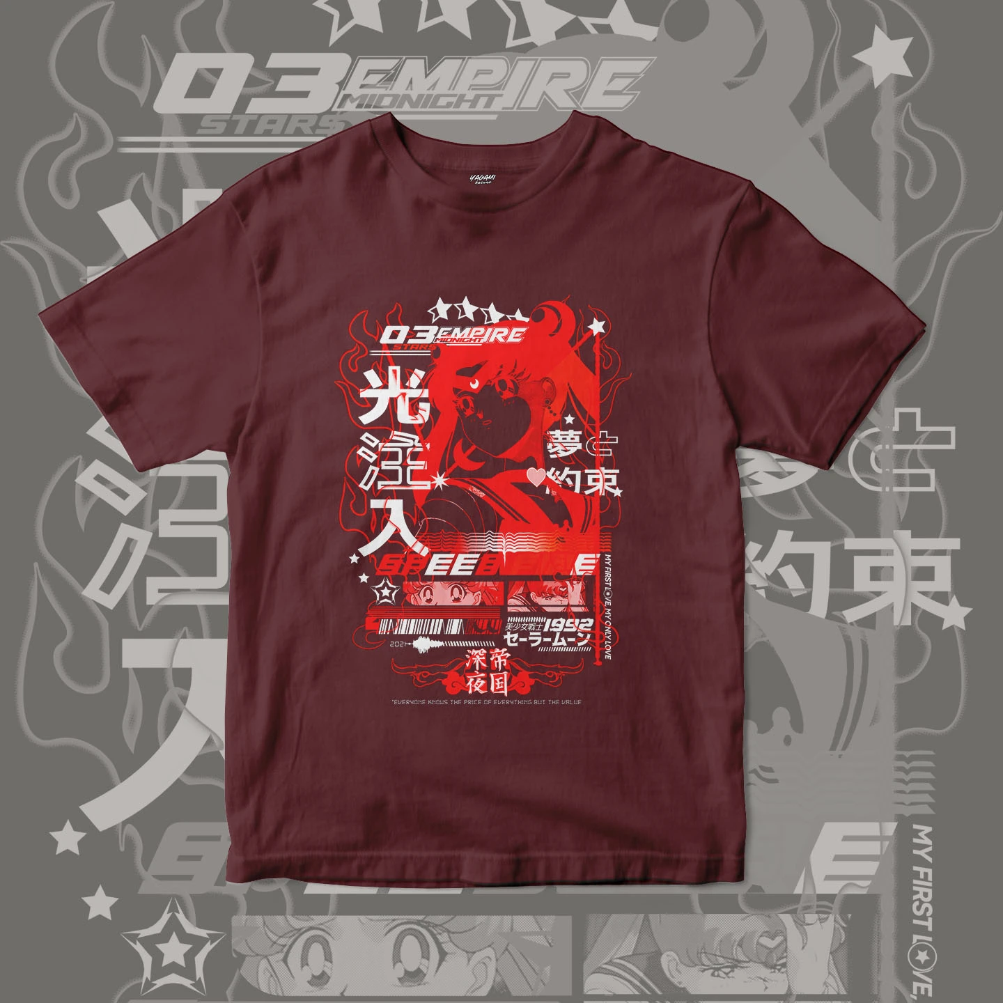 Moonfire Guardian | Unisex Jersey Short Sleeve Tee - Image 8