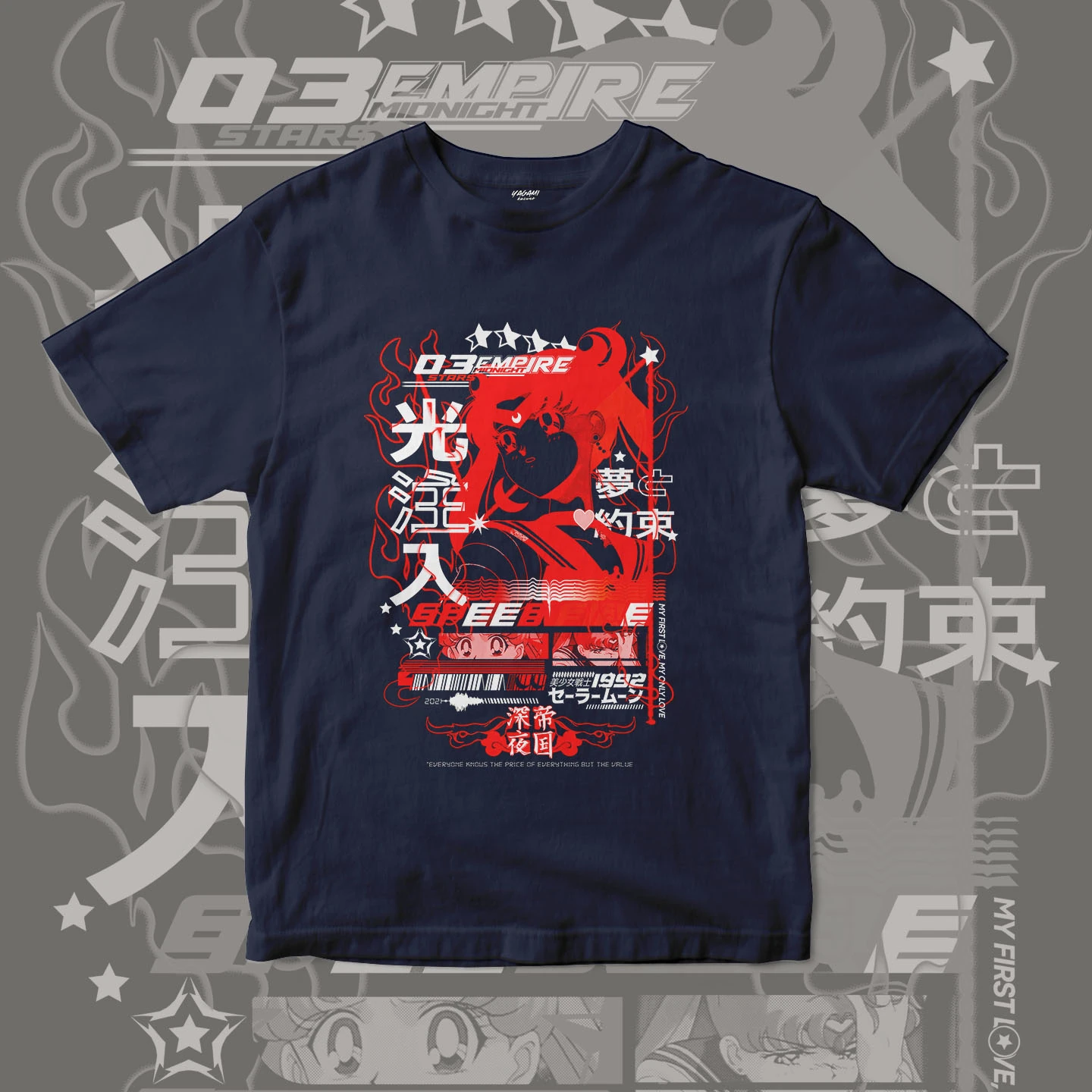 Moonfire Guardian | Unisex Jersey Short Sleeve Tee - Image 7