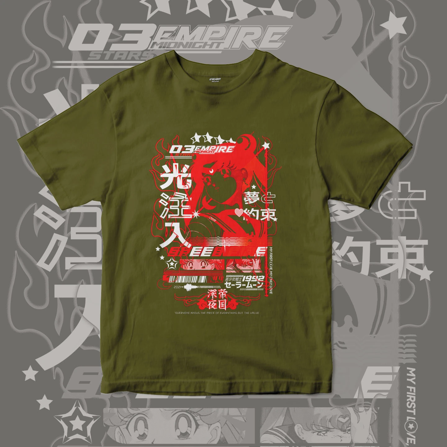 Moonfire Guardian | Unisex Jersey Short Sleeve Tee - Image 6