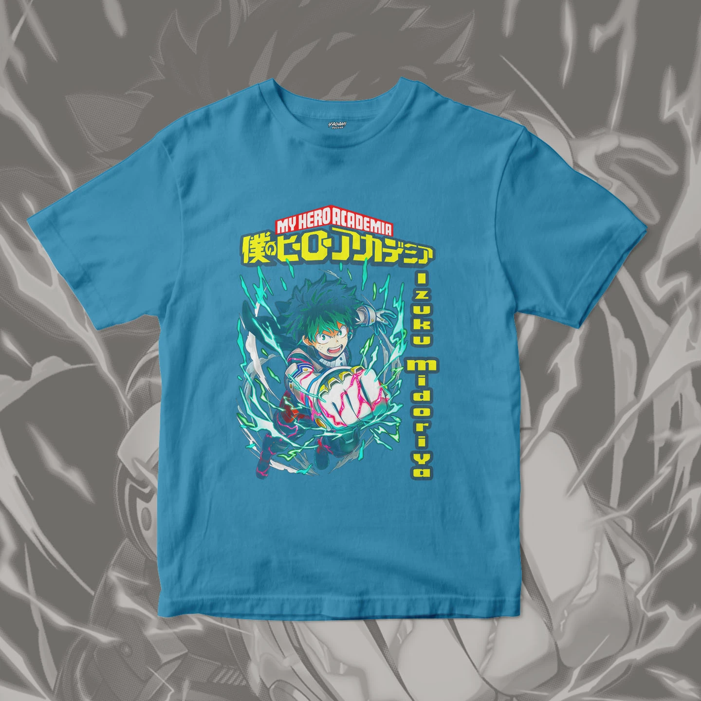 Izuku Midoriya Power Surge | Unisex Jersey Short Sleeve Tee - Image 15