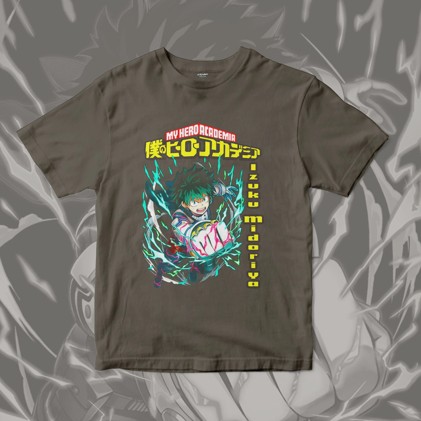 Izuku Midoriya Power Surge | Unisex Jersey Short Sleeve Tee - Image 14