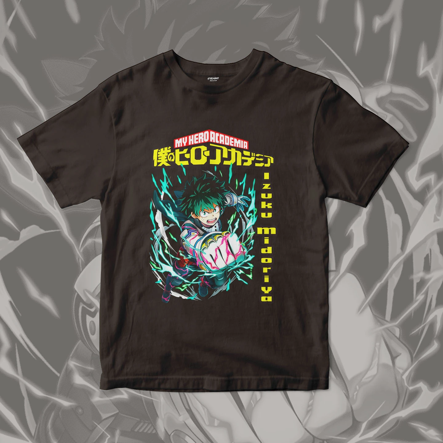 Izuku Midoriya Power Surge | Unisex Jersey Short Sleeve Tee - Image 12