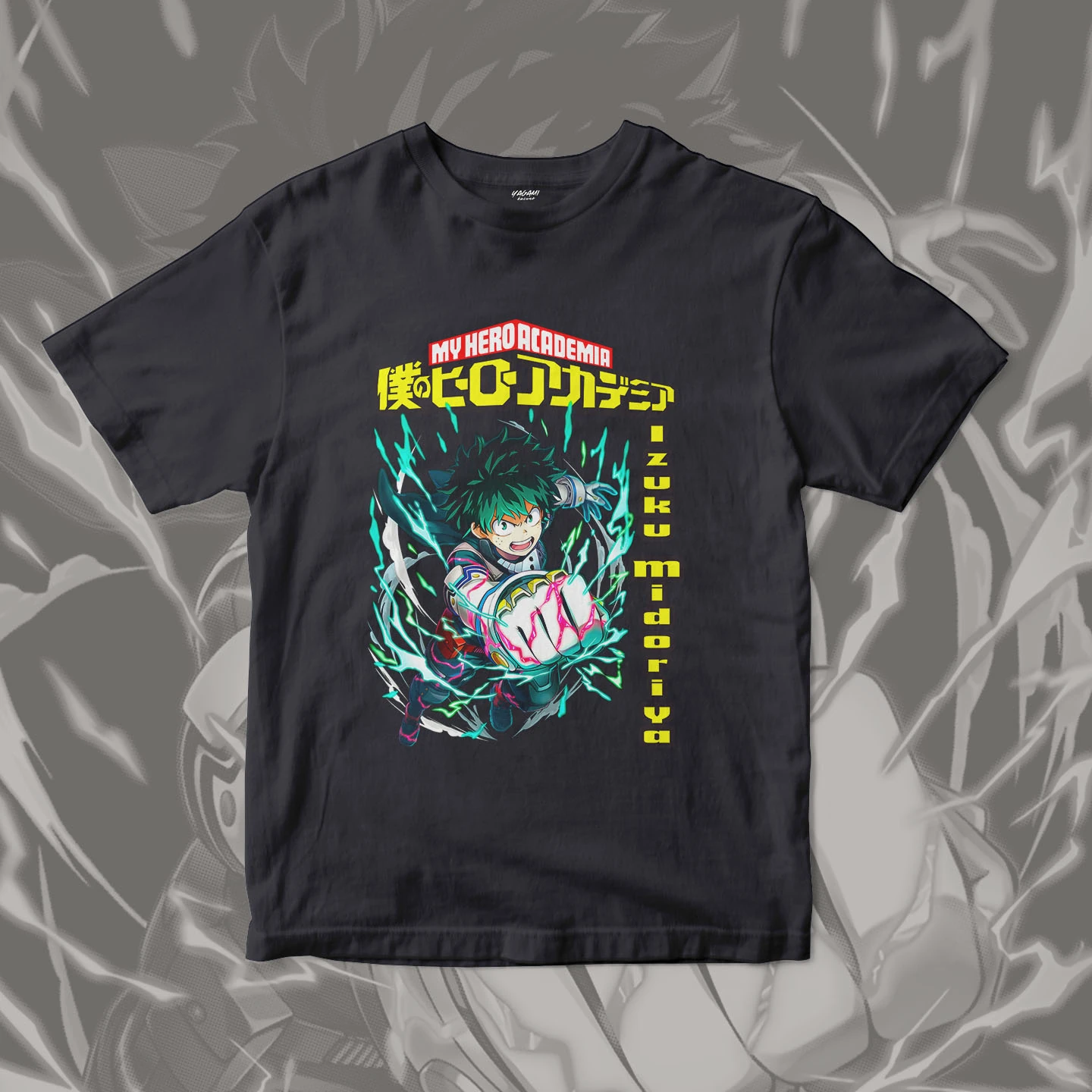 Izuku Midoriya Power Surge | Unisex Jersey Short Sleeve Tee - Image 11