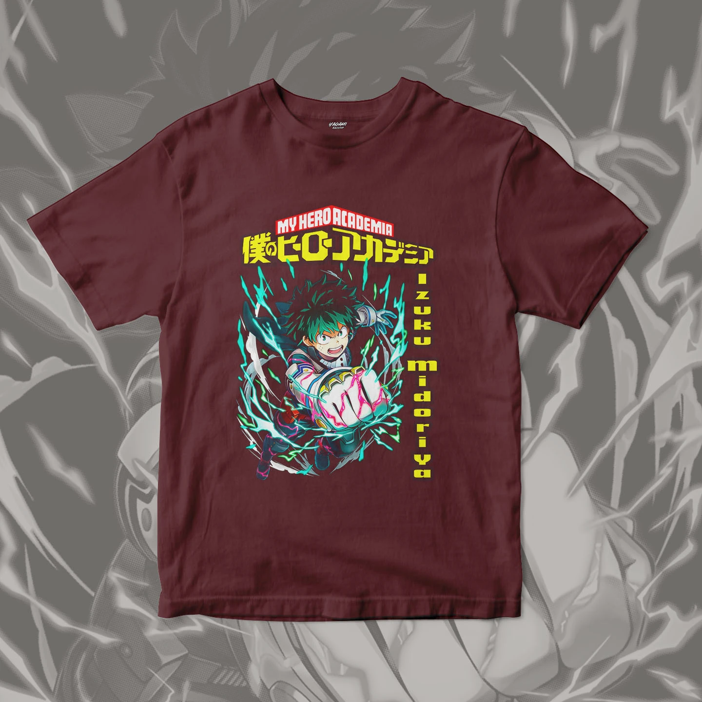 Izuku Midoriya Power Surge | Unisex Jersey Short Sleeve Tee - Image 8