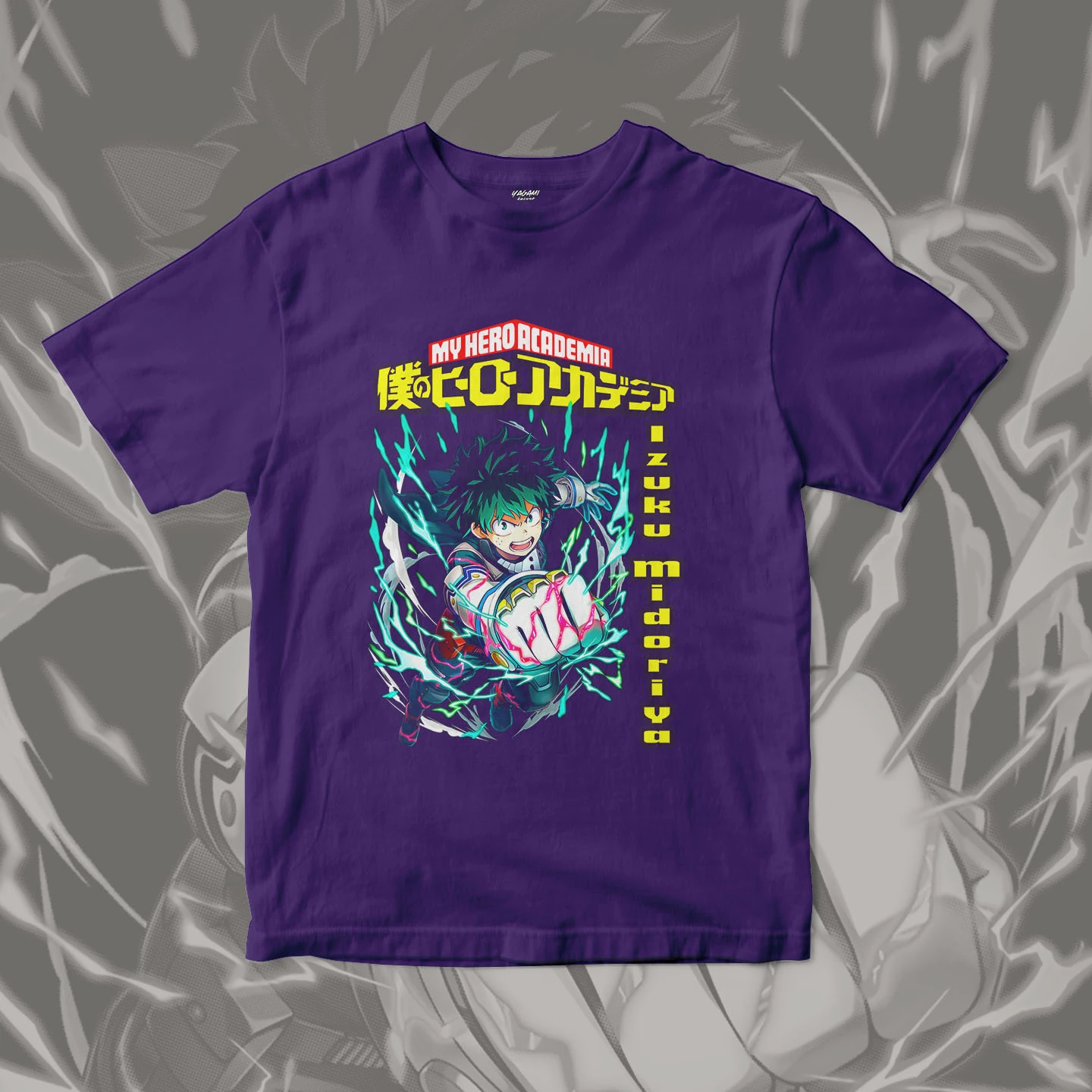 Izuku Midoriya Power Surge | Unisex Jersey Short Sleeve Tee - Image 5