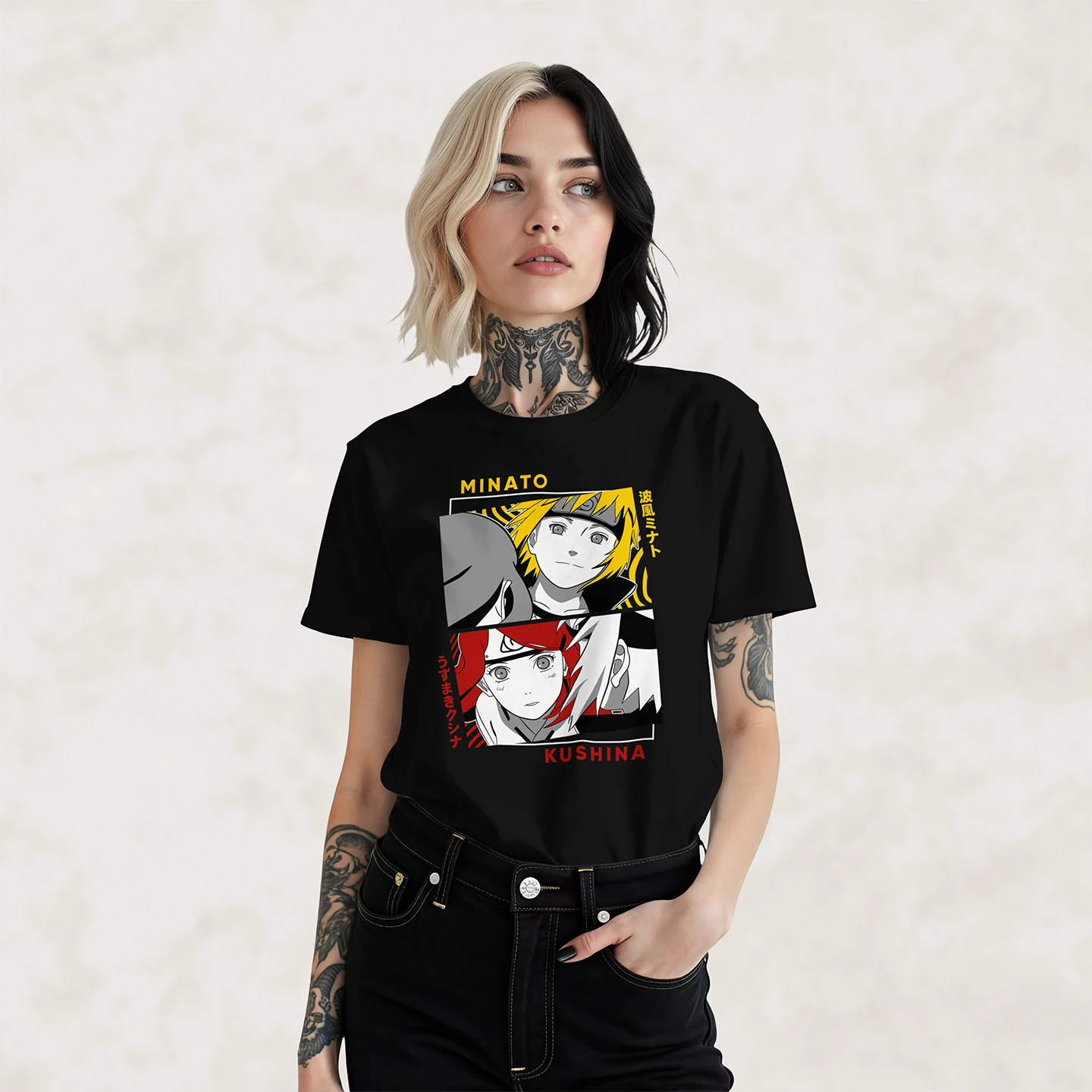 Minato Kushina Legacy | Unisex Jersey Short Sleeve Tee - Image 2