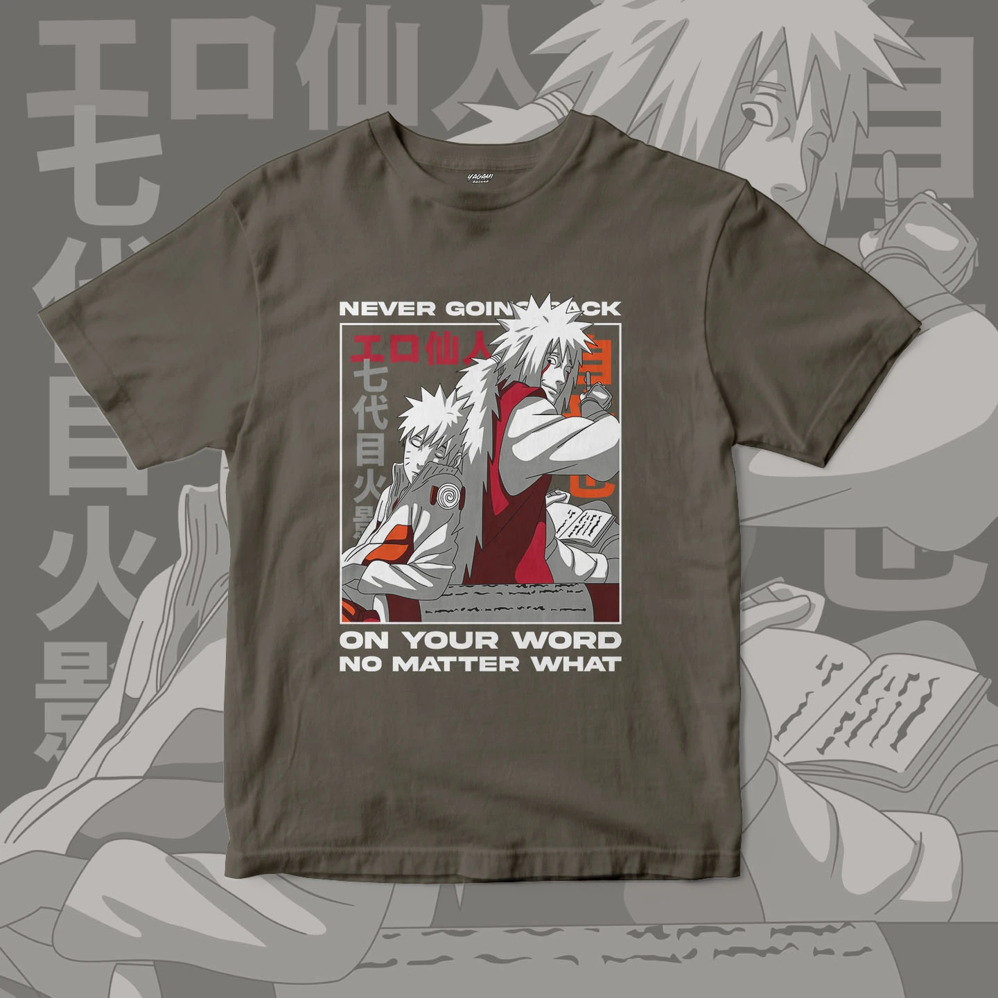 Jiraiya Naruto Legacy | Unisex Jersey Short Sleeve Tee - Image 14